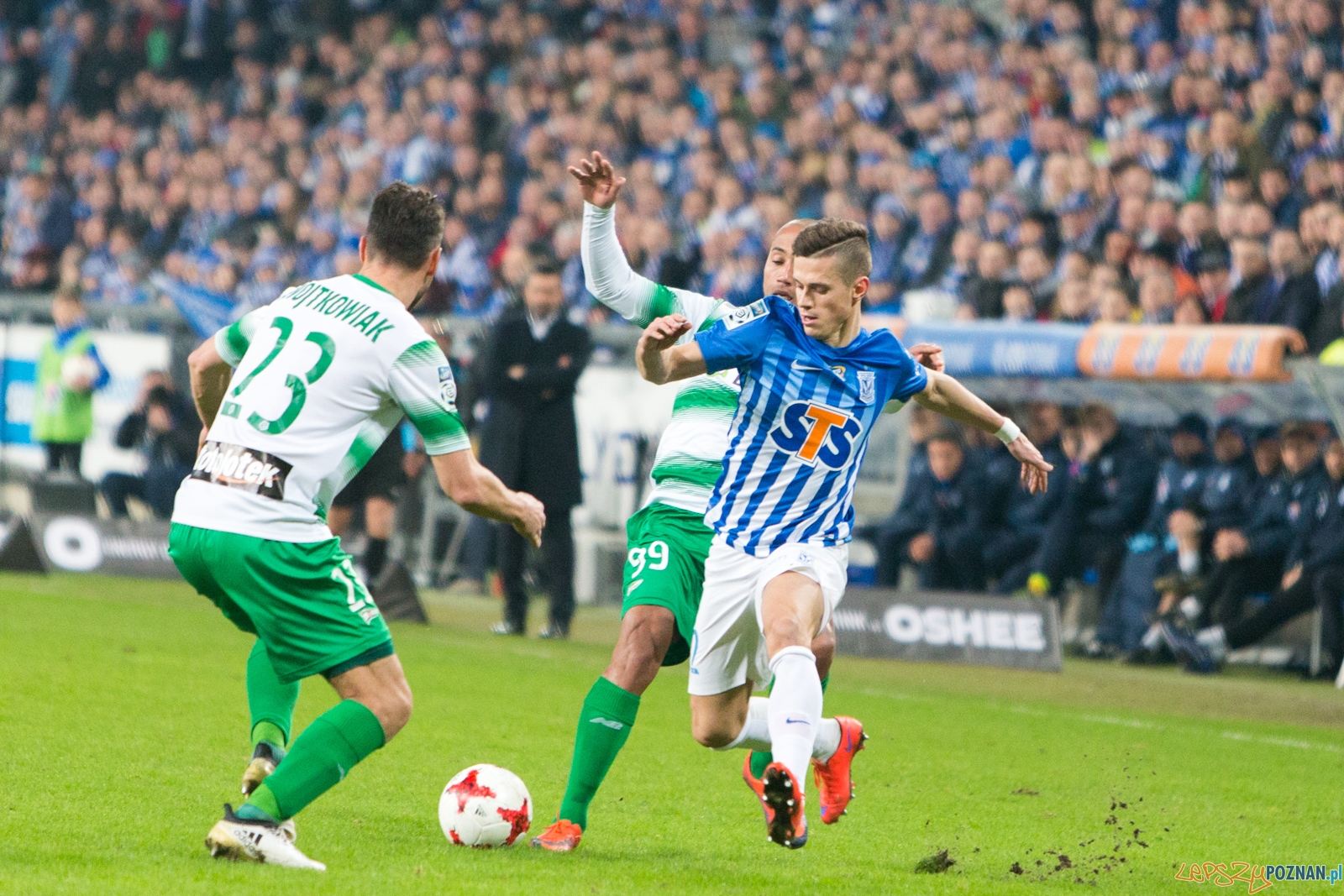 Lech Poznań - Lechia Gdańsk (Volodymir Kostevych, Grzegorz Woj Foto: lepszyPOZNAN.pl / Piotr Rychter Lech Poznań - Lechia Gdańsk (Volodymir Kostevych, Grzegorz Woj Foto: lepszyPOZNAN.pl / Piotr Rychter