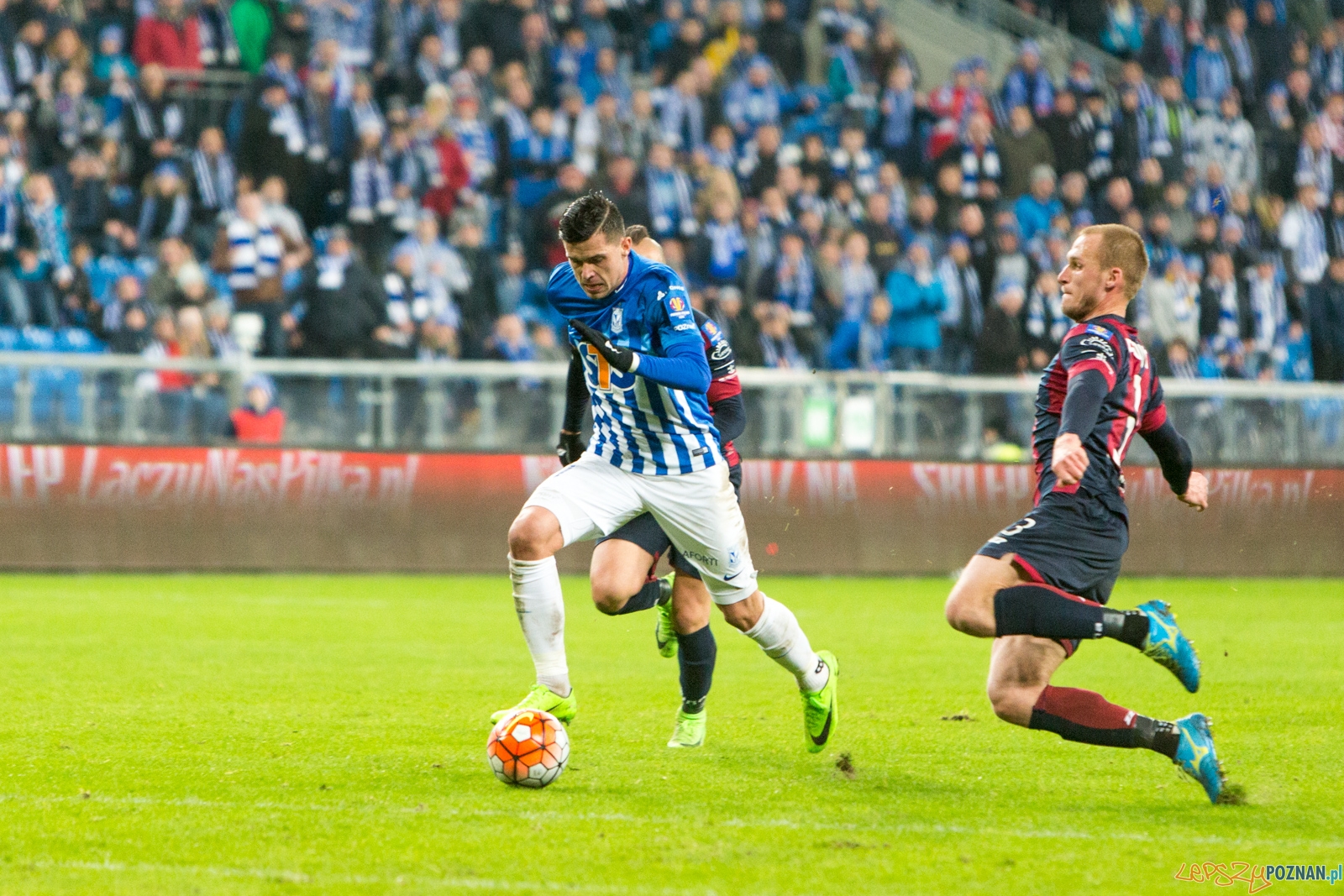 Puchar Polski: Lech Poznań - Pogoń Szczecin Foto: lepszyPOZNAN.pl / Piotr Rychter Puchar Polski: Lech Poznań - Pogoń Szczecin Foto: lepszyPOZNAN.pl / Piotr Rychter