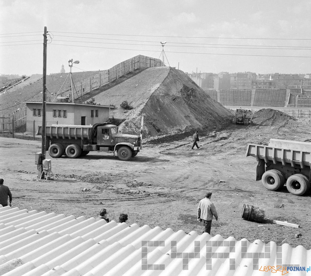 Przebudowa Stadionu Szyca - 20 marca 1974 Foto: Stanisław Wiktor / Cyryl Przebudowa Stadionu Szyca - 20 marca 1974 Foto: Stanisław Wiktor / Cyryl