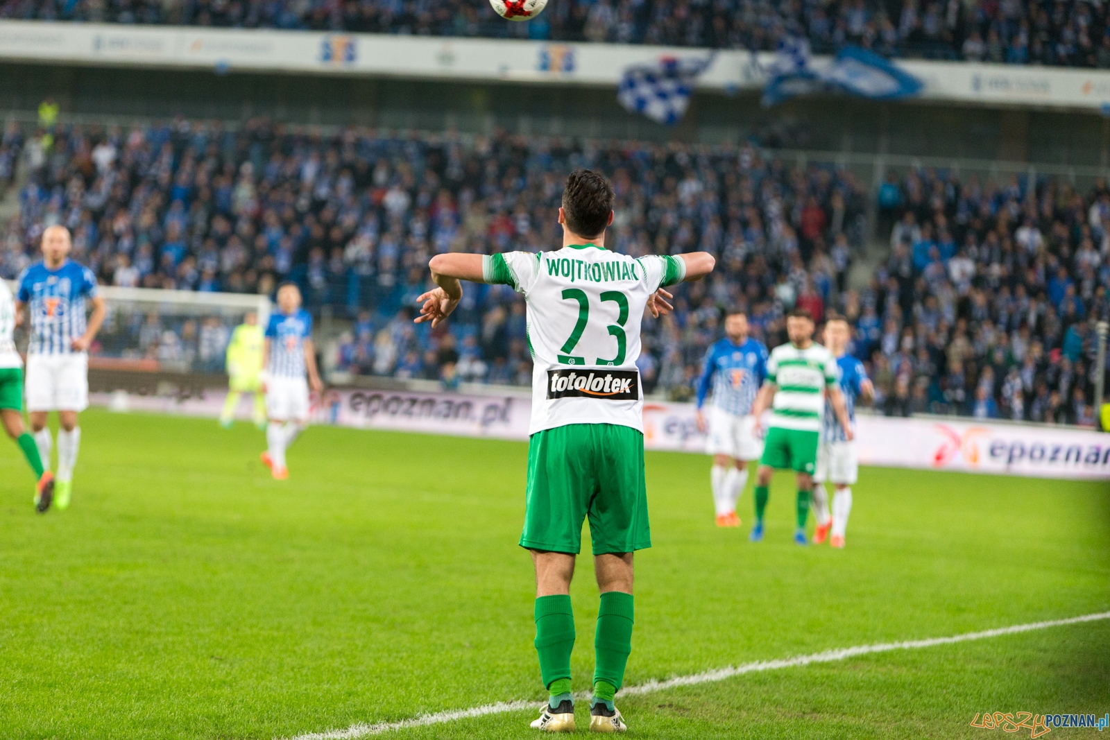 Lech Poznań - Lechia Gdańsk (Grzegorz Wojtkowiak) Foto: lepszyPOZNAN.pl / Piotr Rychter Lech Poznań - Lechia Gdańsk (Grzegorz Wojtkowiak) Foto: lepszyPOZNAN.pl / Piotr Rychter