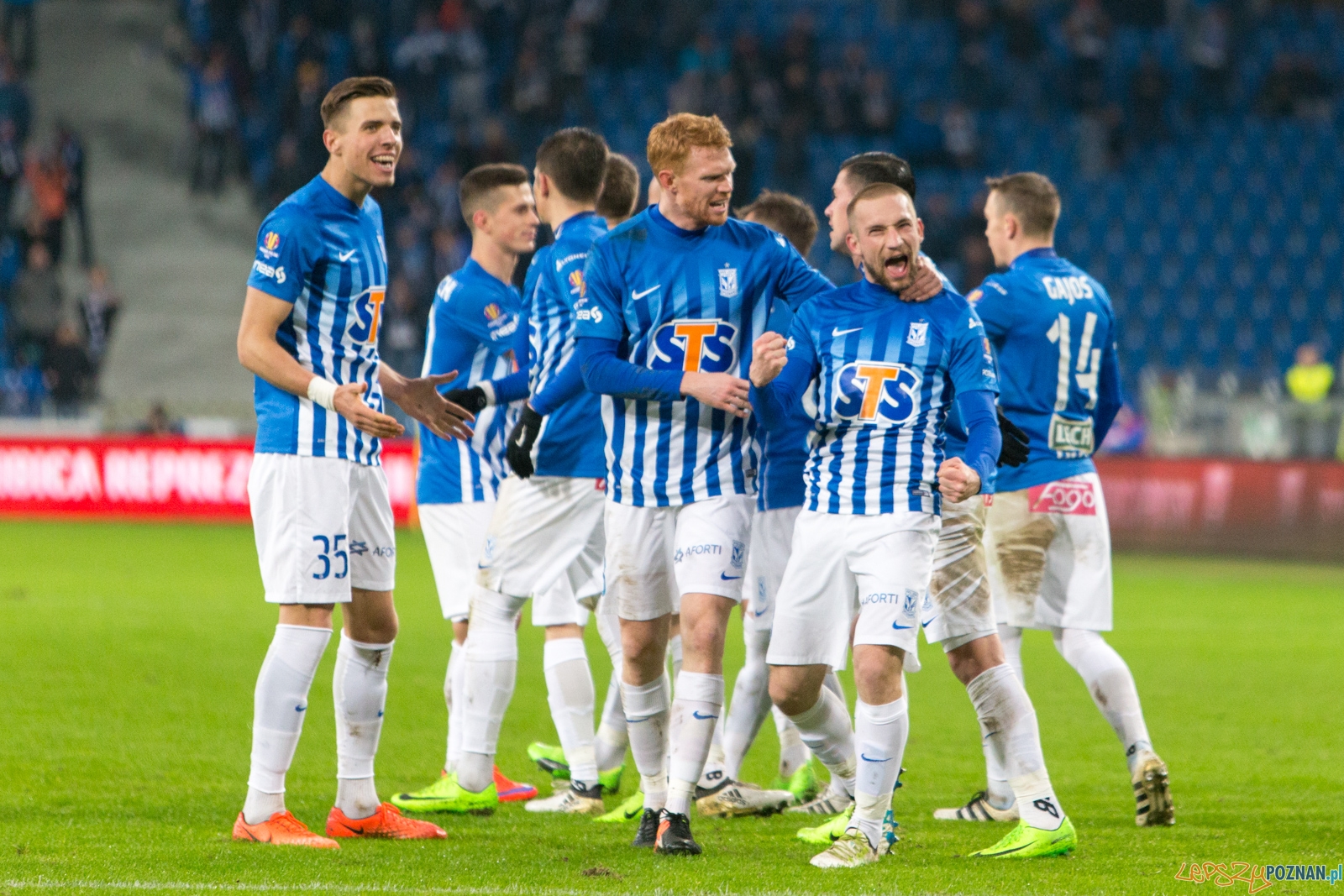 Puchar Polski: Lech Poznań - Pogoń Szczecin Foto: lepszyPOZNAN.pl / Piotr Rychter Puchar Polski: Lech Poznań - Pogoń Szczecin Foto: lepszyPOZNAN.pl / Piotr Rychter