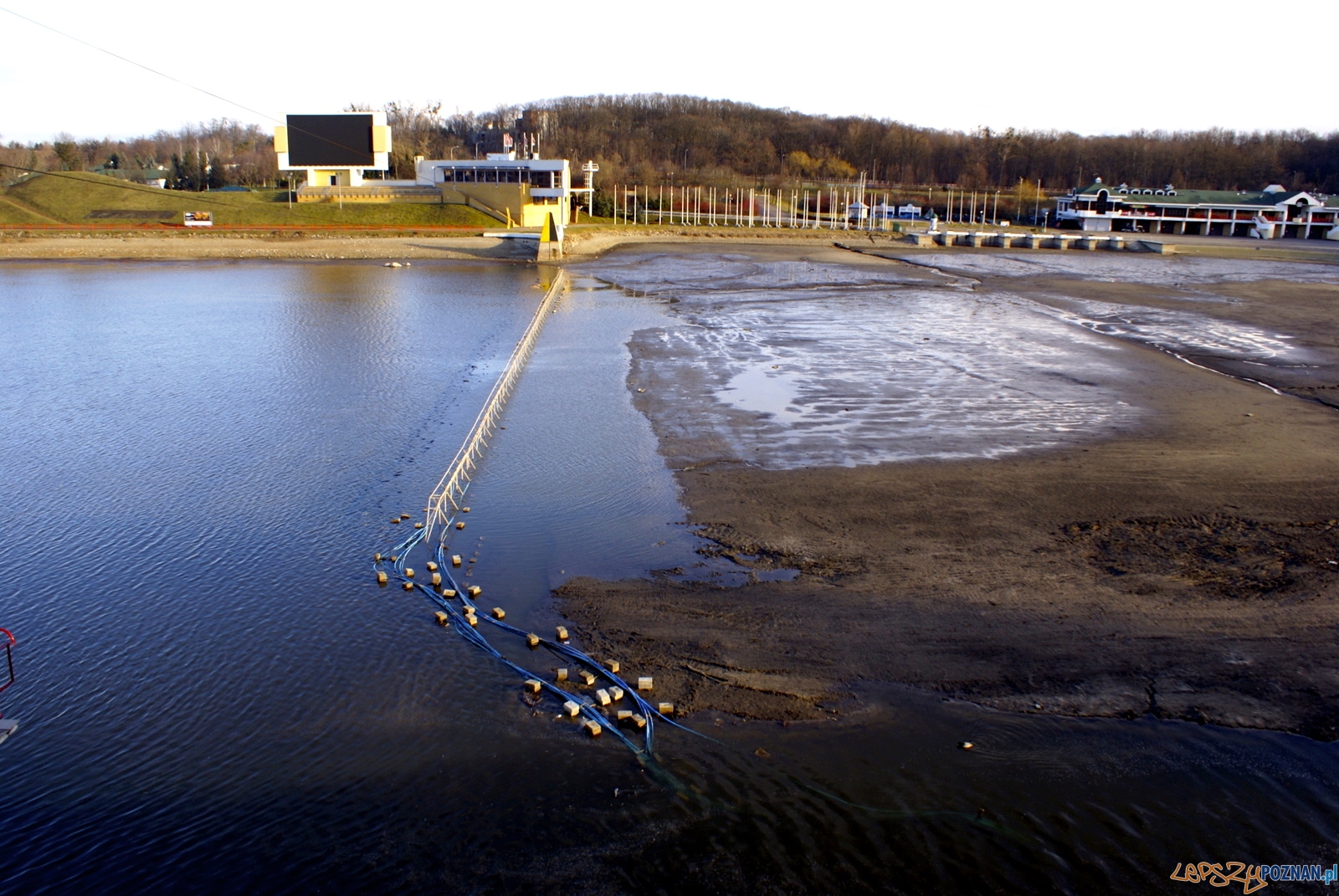 Jezioro Maltańskie wypełnia się wodą  Foto: POSiR