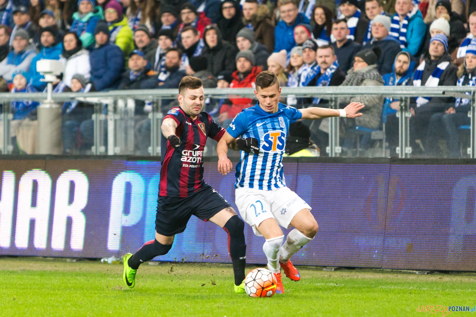 Puchar Polski: Lech Poznań - Pogoń Szczecin Foto: lepszyPOZNAN.pl / Piotr Rychter Puchar Polski: Lech Poznań - Pogoń Szczecin Foto: lepszyPOZNAN.pl / Piotr Rychter