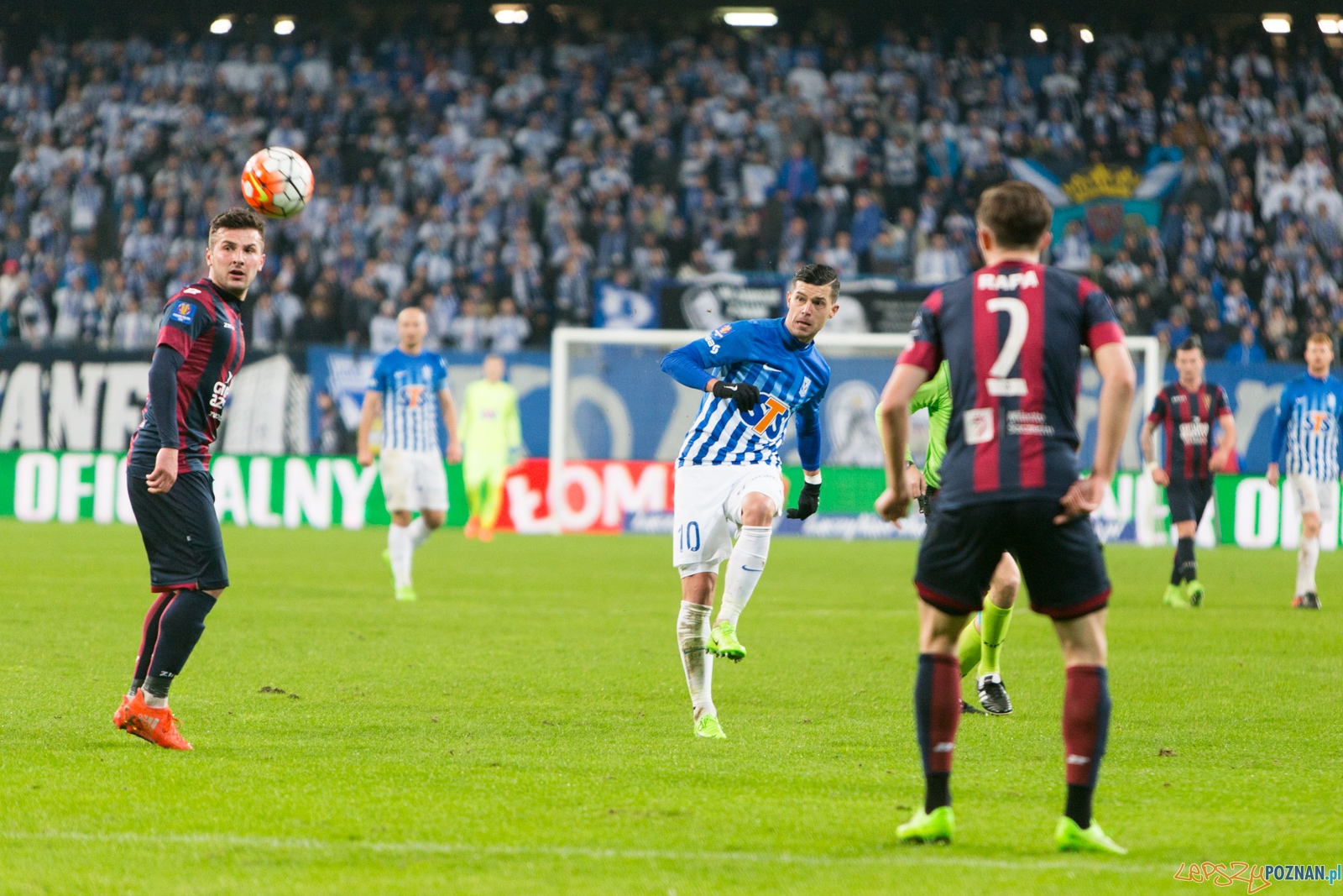 Puchar Polski: Lech Poznań - Pogoń Szczecin Foto: lepszyPOZNAN.pl / Piotr Rychter Puchar Polski: Lech Poznań - Pogoń Szczecin Foto: lepszyPOZNAN.pl / Piotr Rychter