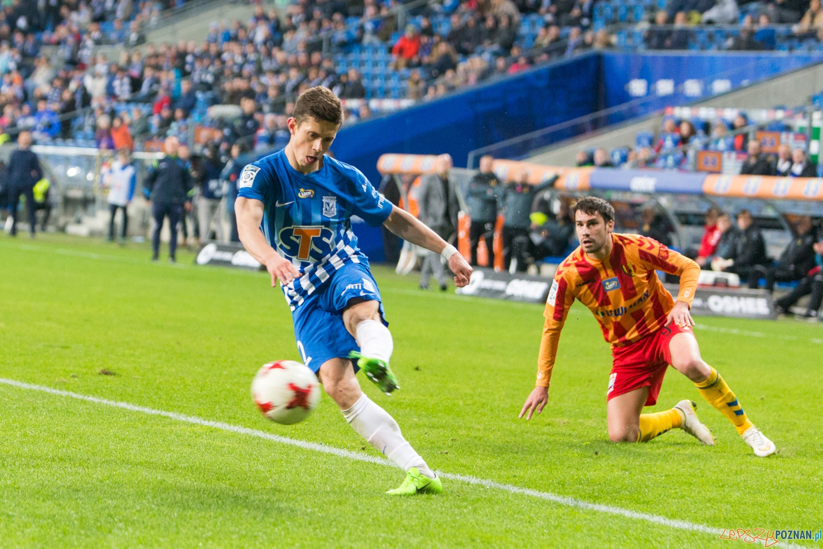 31. kolejka Lotto Ekstraklasy Lech Poznań - Korona Kielce Foto: lepszyPOZNAN.pl / Piotr Rychter 31. kolejka Lotto Ekstraklasy Lech Poznań - Korona Kielce Foto: lepszyPOZNAN.pl / Piotr Rychter