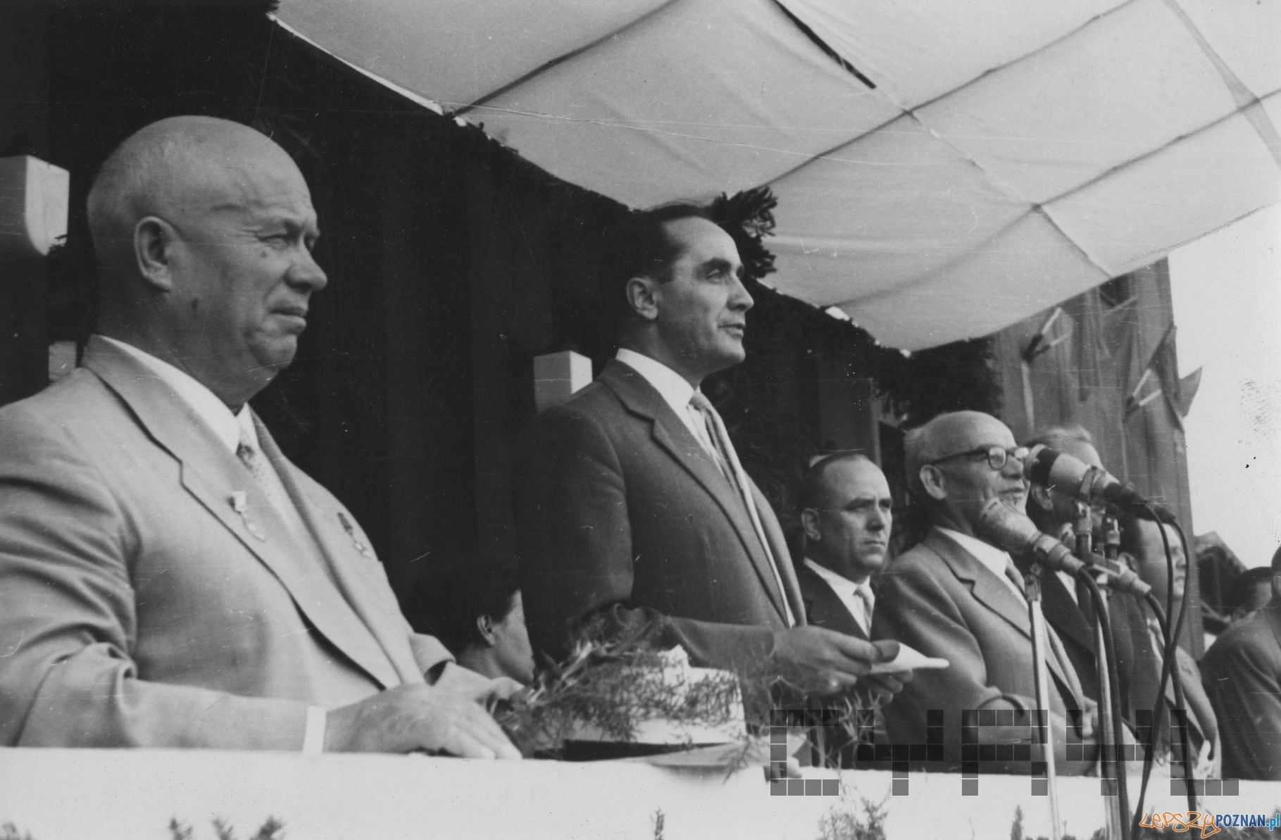 Wizyta Chruszczowa w Poznaniu - 18.07.1959 Foto: H. Ignor / Cyryl Wizyta Chruszczowa w Poznaniu - 18.07.1959 Foto: H. Ignor / Cyryl