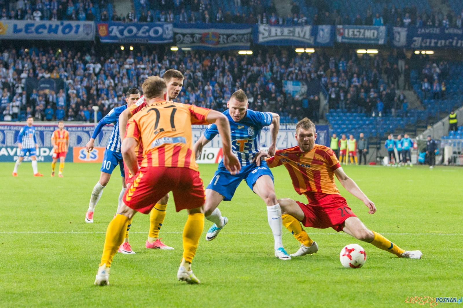 31. kolejka Lotto Ekstraklasy Lech Poznań - Korona Kielce Foto: lepszyPOZNAN.pl / Piotr Rychter 31. kolejka Lotto Ekstraklasy Lech Poznań - Korona Kielce Foto: lepszyPOZNAN.pl / Piotr Rychter