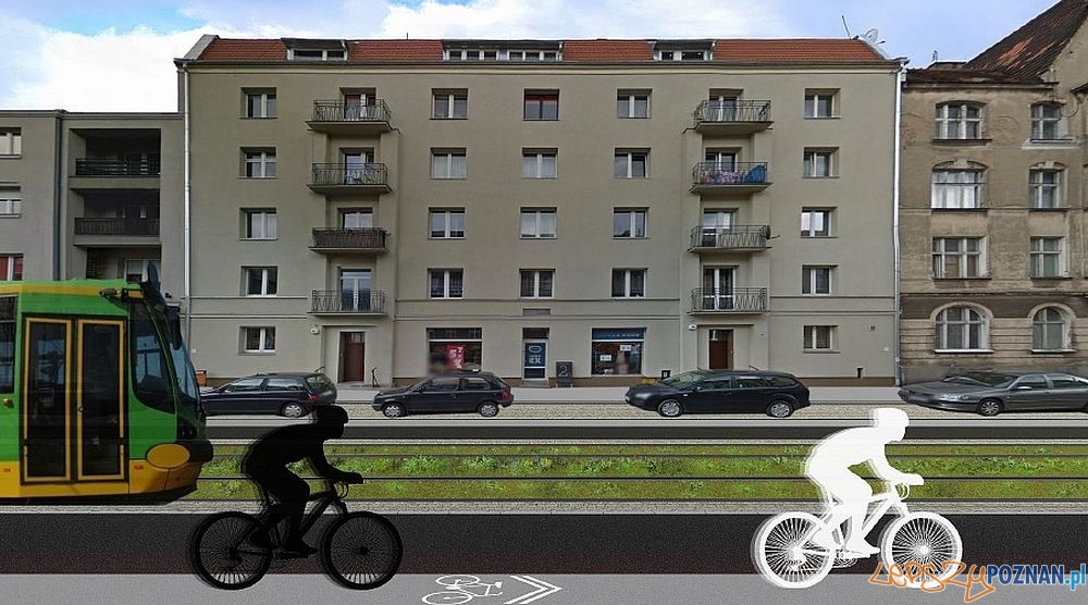 Wilda - przebudowa układu komunikacyjnego - wizualizacje Foto: ZDM Wilda - przebudowa układu komunikacyjnego - wizualizacje Foto: ZDM