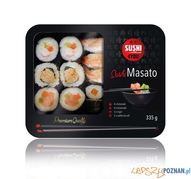 Zestaw sushi z wielkopolskiej fabryki Foto: materiały prasowe Zestaw sushi z wielkopolskiej fabryki Foto: materiały prasowe