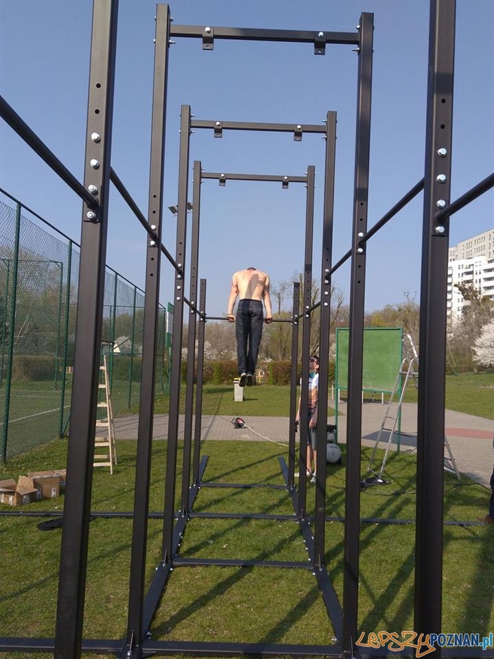 Street workout na Ratajach Foto: POSiR Street workout na Ratajach Foto: POSiR