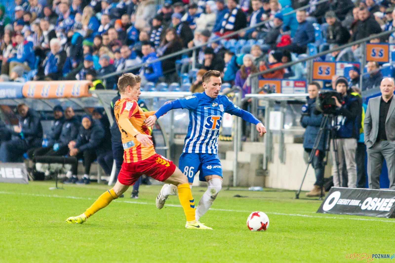 31. kolejka Lotto Ekstraklasy Lech Poznań - Korona Kielce Foto: lepszyPOZNAN.pl / Piotr Rychter 31. kolejka Lotto Ekstraklasy Lech Poznań - Korona Kielce Foto: lepszyPOZNAN.pl / Piotr Rychter