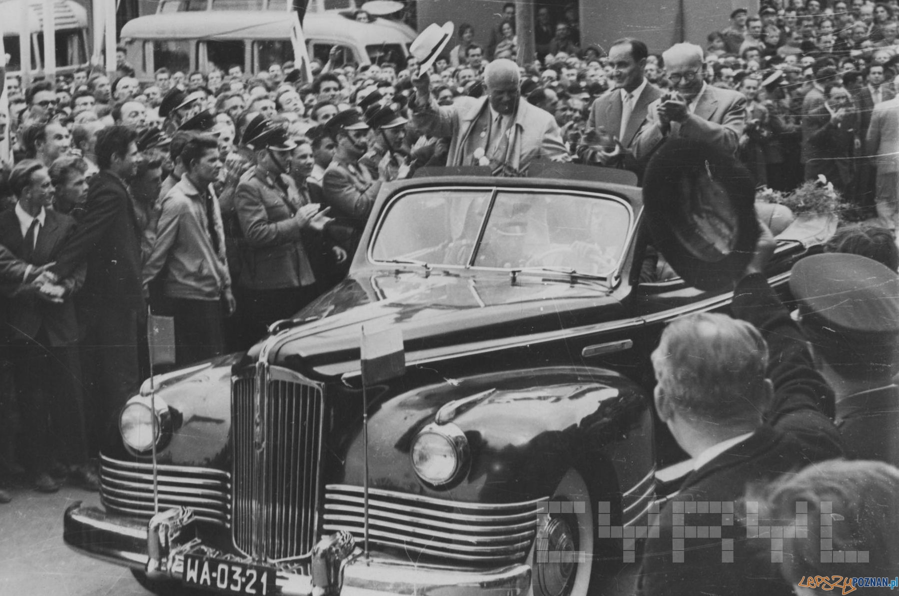 Wizyta Chruszczowa w Poznaniu - 18.07.1959 Foto: H. Ignor / Cyryl Wizyta Chruszczowa w Poznaniu - 18.07.1959 Foto: H. Ignor / Cyryl