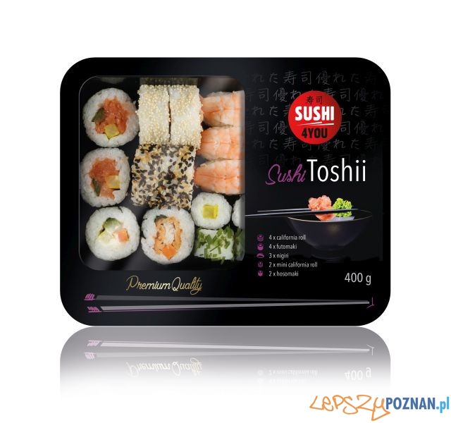 Zestaw sushi z wielkopolskiej fabryki Foto: materiały prasowe Zestaw sushi z wielkopolskiej fabryki Foto: materiały prasowe