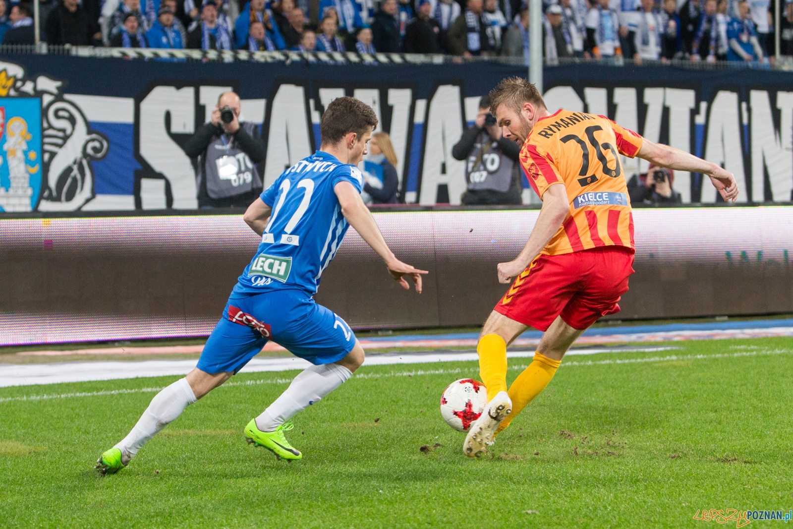 31. kolejka Lotto Ekstraklasy Lech Poznań - Korona Kielce Foto: lepszyPOZNAN.pl / Piotr Rychter 31. kolejka Lotto Ekstraklasy Lech Poznań - Korona Kielce Foto: lepszyPOZNAN.pl / Piotr Rychter