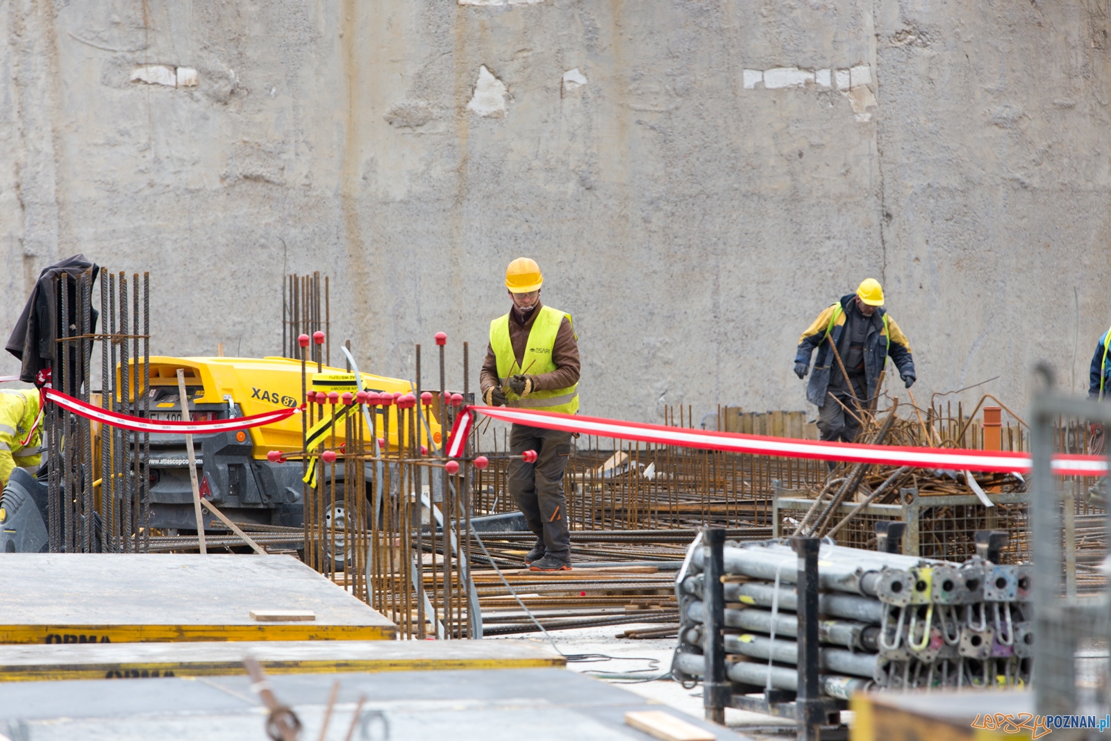 Tydzień bezpieczeństwa - szkolenie na terenie budowy Pixel 3 Foto: lepszyPOZNAN.pl / Piotr Rychter Tydzień bezpieczeństwa - szkolenie na terenie budowy Pixel 3 Foto: lepszyPOZNAN.pl / Piotr Rychter