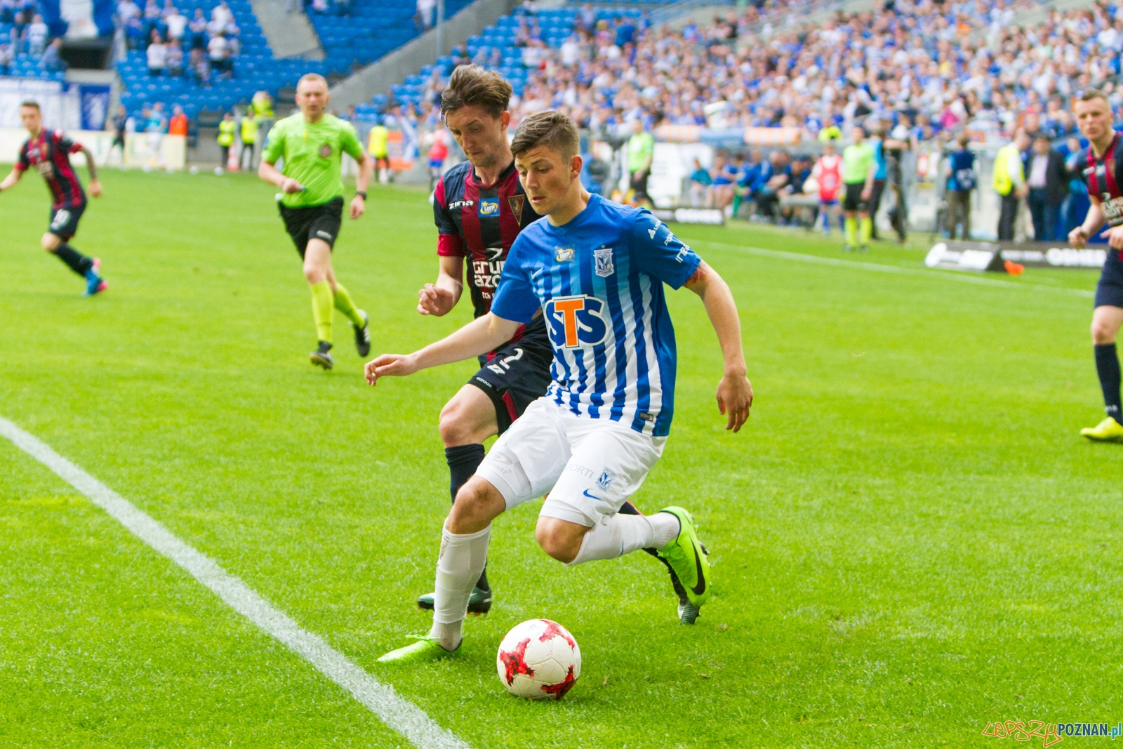 Lech Poznań - Pogoń Szczecin Foto: lepszyPOZNAN.pl / Piotr Rychter Lech Poznań - Pogoń Szczecin Foto: lepszyPOZNAN.pl / Piotr Rychter
