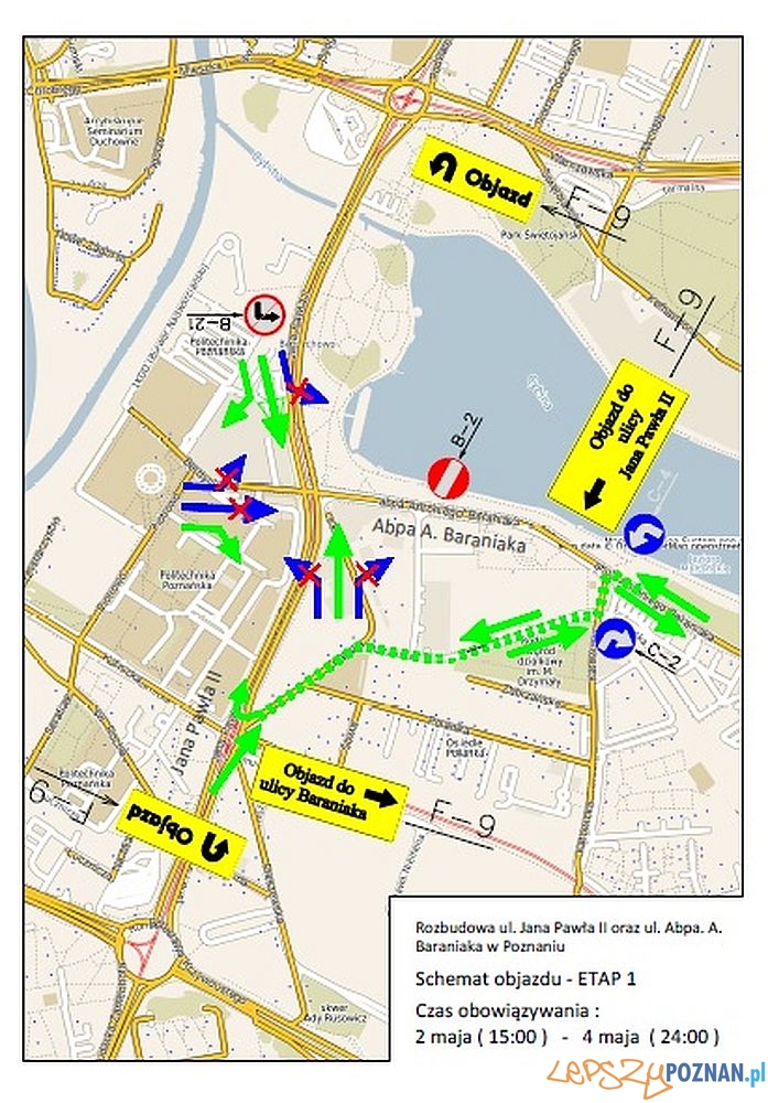Organizacja ruchu 2-4 maja Foto: Apsys Organizacja ruchu 2-4 maja Foto: Apsys