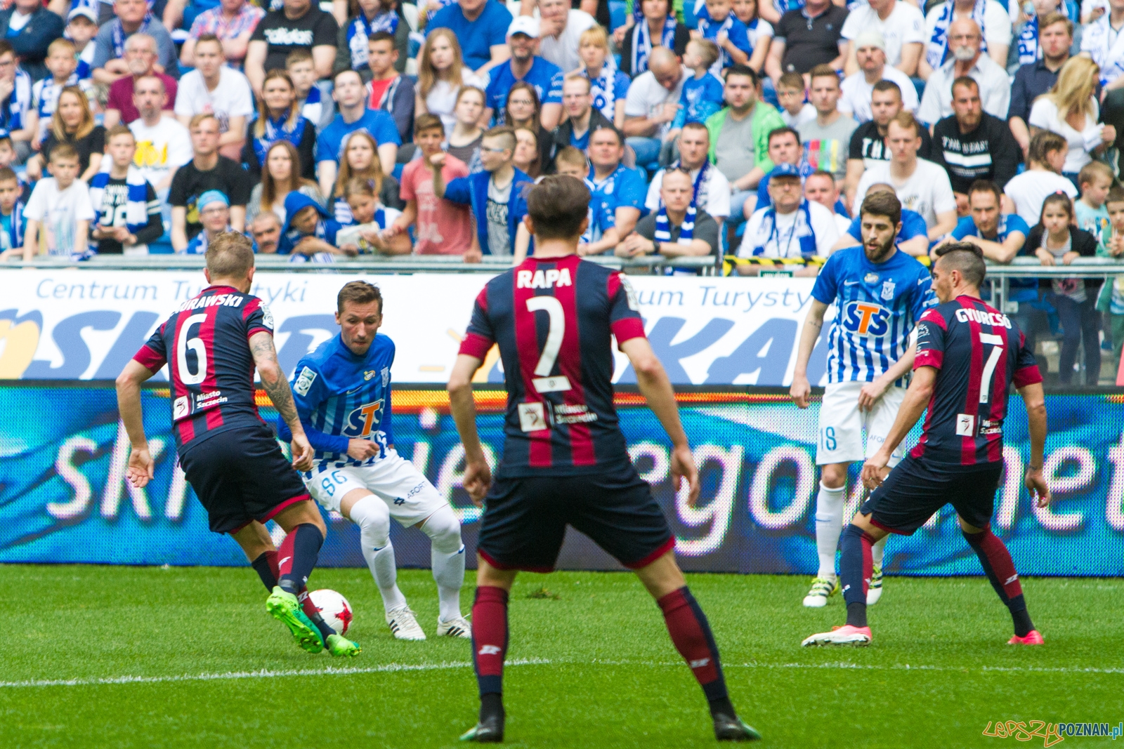 Lech Poznań - Pogoń Szczecin Foto: lepszyPOZNAN.pl / Piotr Rychter Lech Poznań - Pogoń Szczecin Foto: lepszyPOZNAN.pl / Piotr Rychter