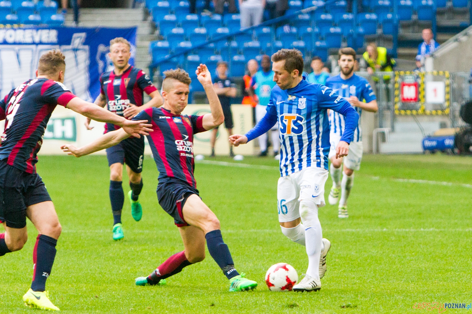 Lech Poznań - Pogoń Szczecin Foto: lepszyPOZNAN.pl / Piotr Rychter Lech Poznań - Pogoń Szczecin Foto: lepszyPOZNAN.pl / Piotr Rychter