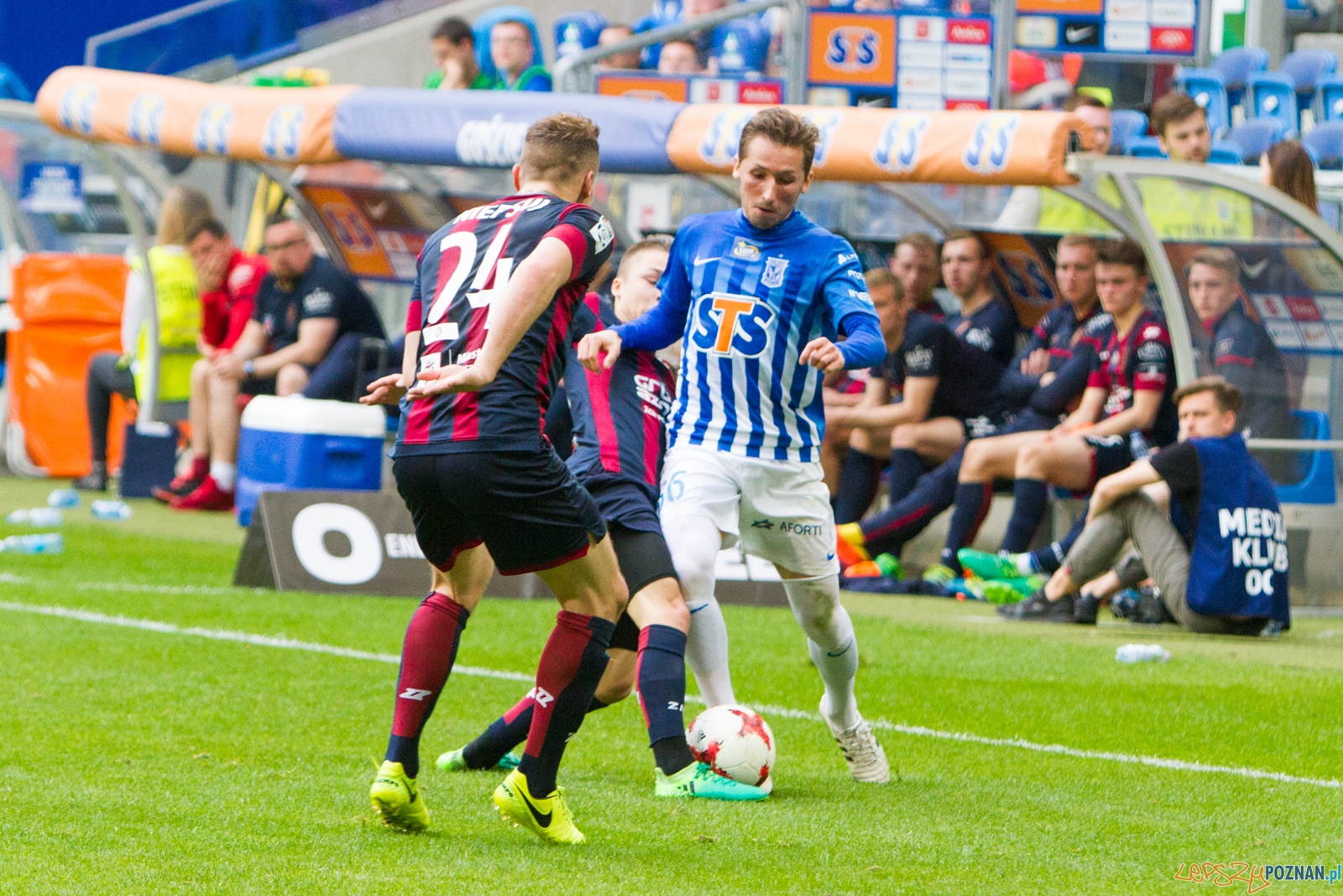 Lech Poznań - Pogoń Szczecin Foto: lepszyPOZNAN.pl / Piotr Rychter Lech Poznań - Pogoń Szczecin Foto: lepszyPOZNAN.pl / Piotr Rychter