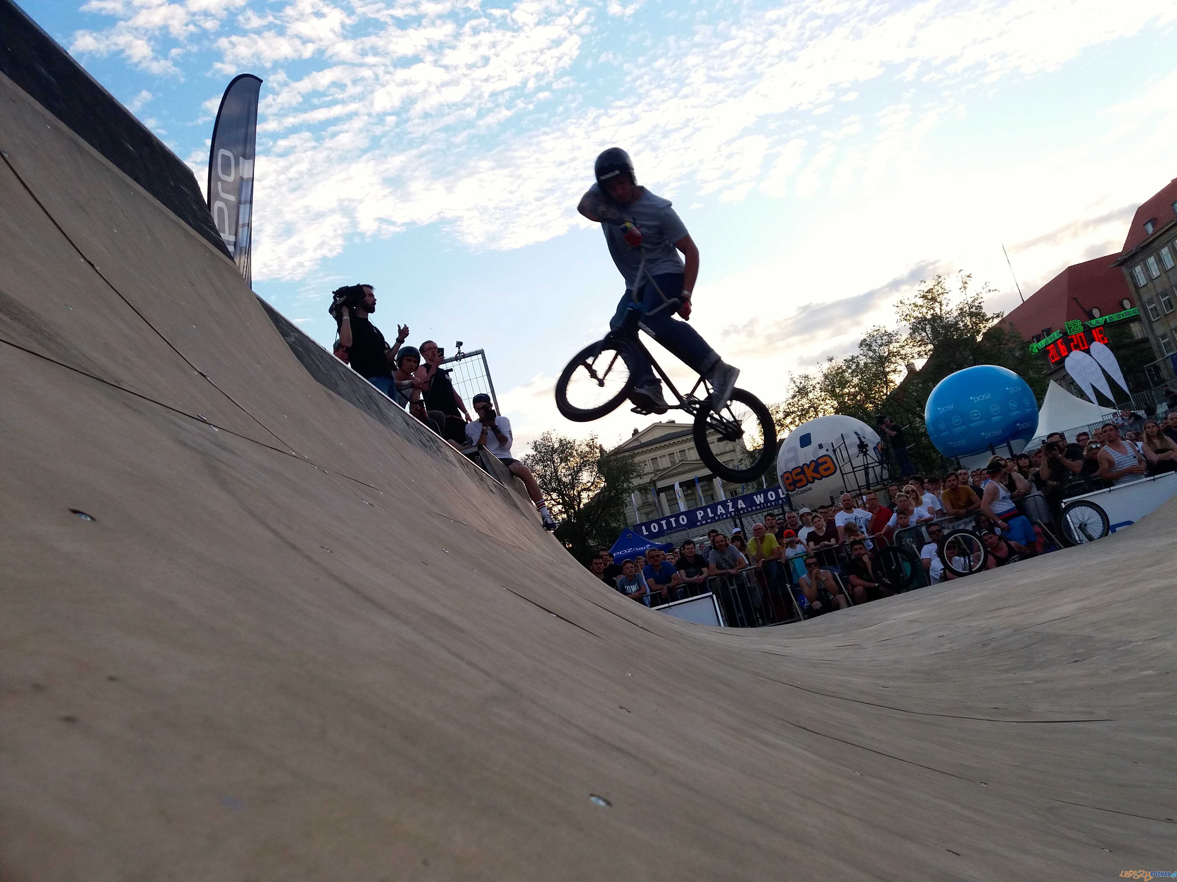 Plaża Wolności - zawody BMX (5) Foto: POSiR Plaża Wolności - zawody BMX (5) Foto: POSiR