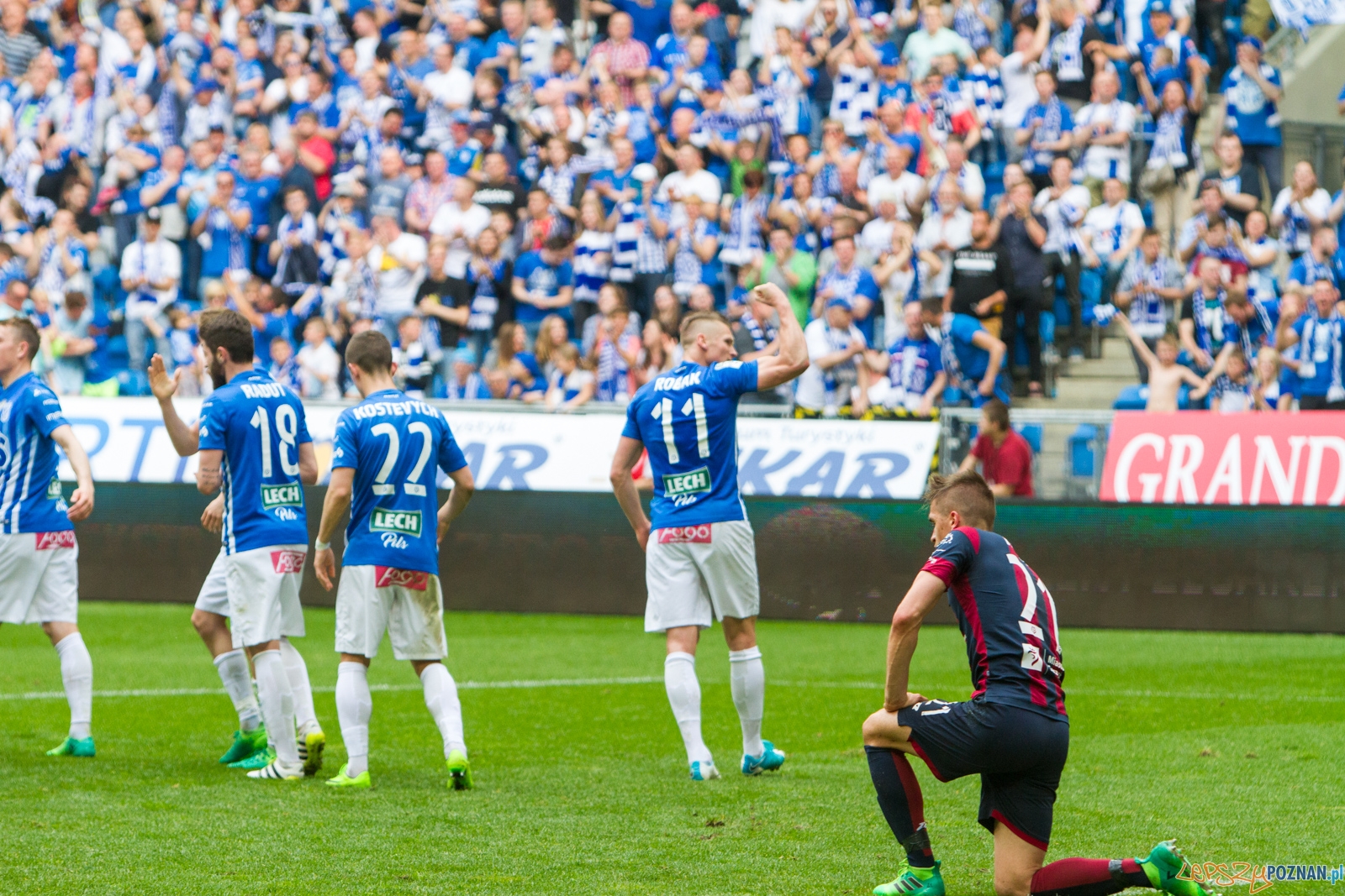 Lech Poznań - Pogoń Szczecin Foto: lepszyPOZNAN.pl / Piotr Rychter Lech Poznań - Pogoń Szczecin Foto: lepszyPOZNAN.pl / Piotr Rychter