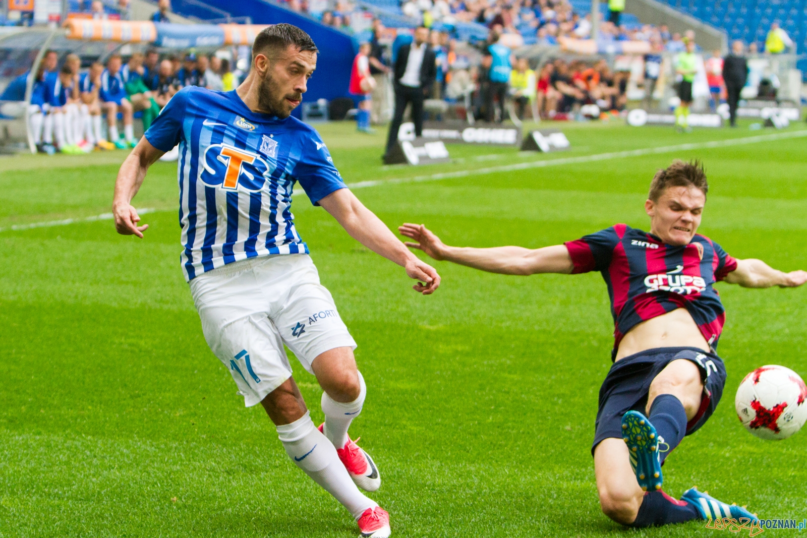 Lech Poznań - Pogoń Szczecin Foto: lepszyPOZNAN.pl / Piotr Rychter Lech Poznań - Pogoń Szczecin Foto: lepszyPOZNAN.pl / Piotr Rychter