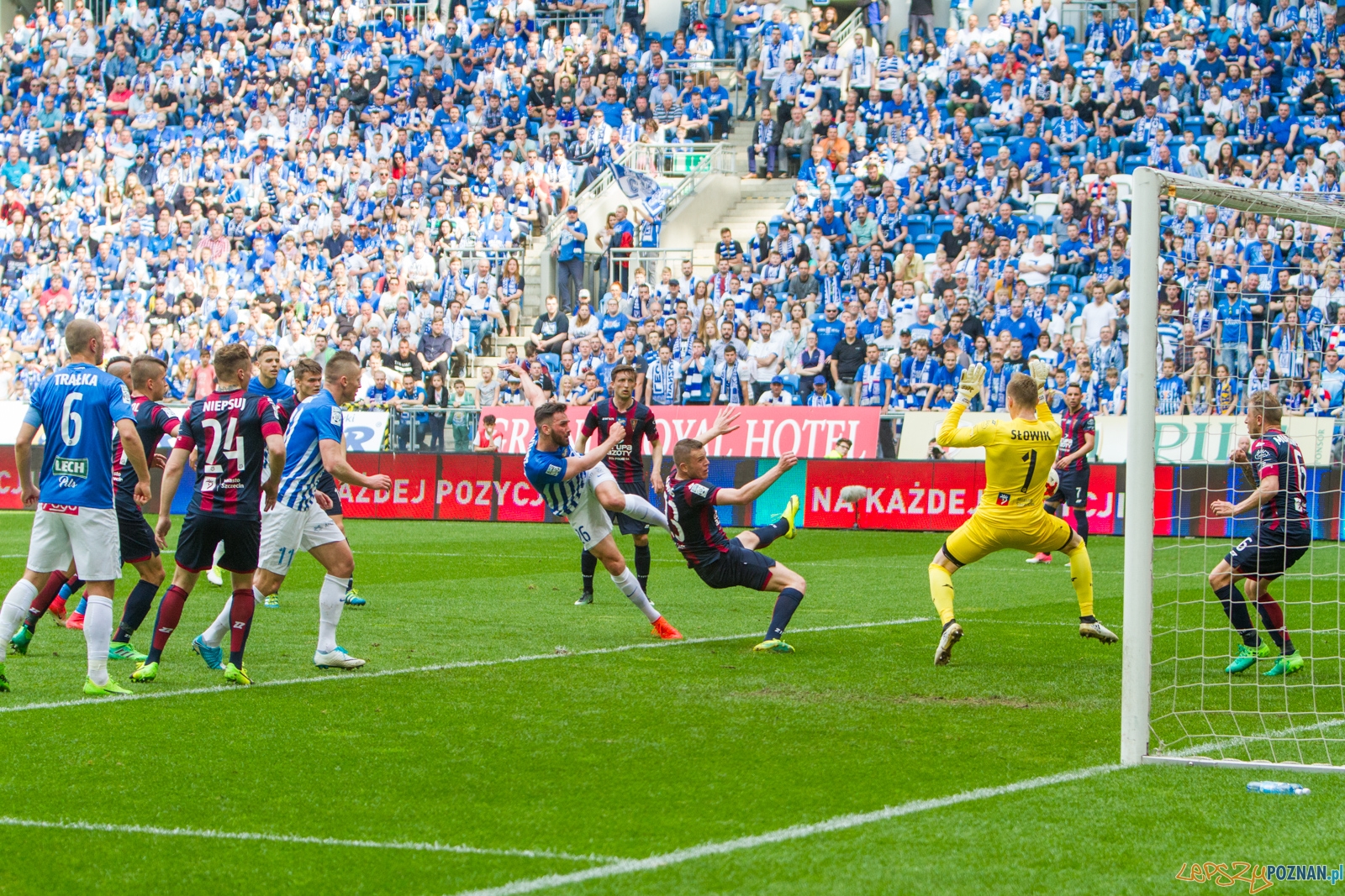 Lech Poznań - Pogoń Szczecin Foto: lepszyPOZNAN.pl / Piotr Rychter Lech Poznań - Pogoń Szczecin Foto: lepszyPOZNAN.pl / Piotr Rychter