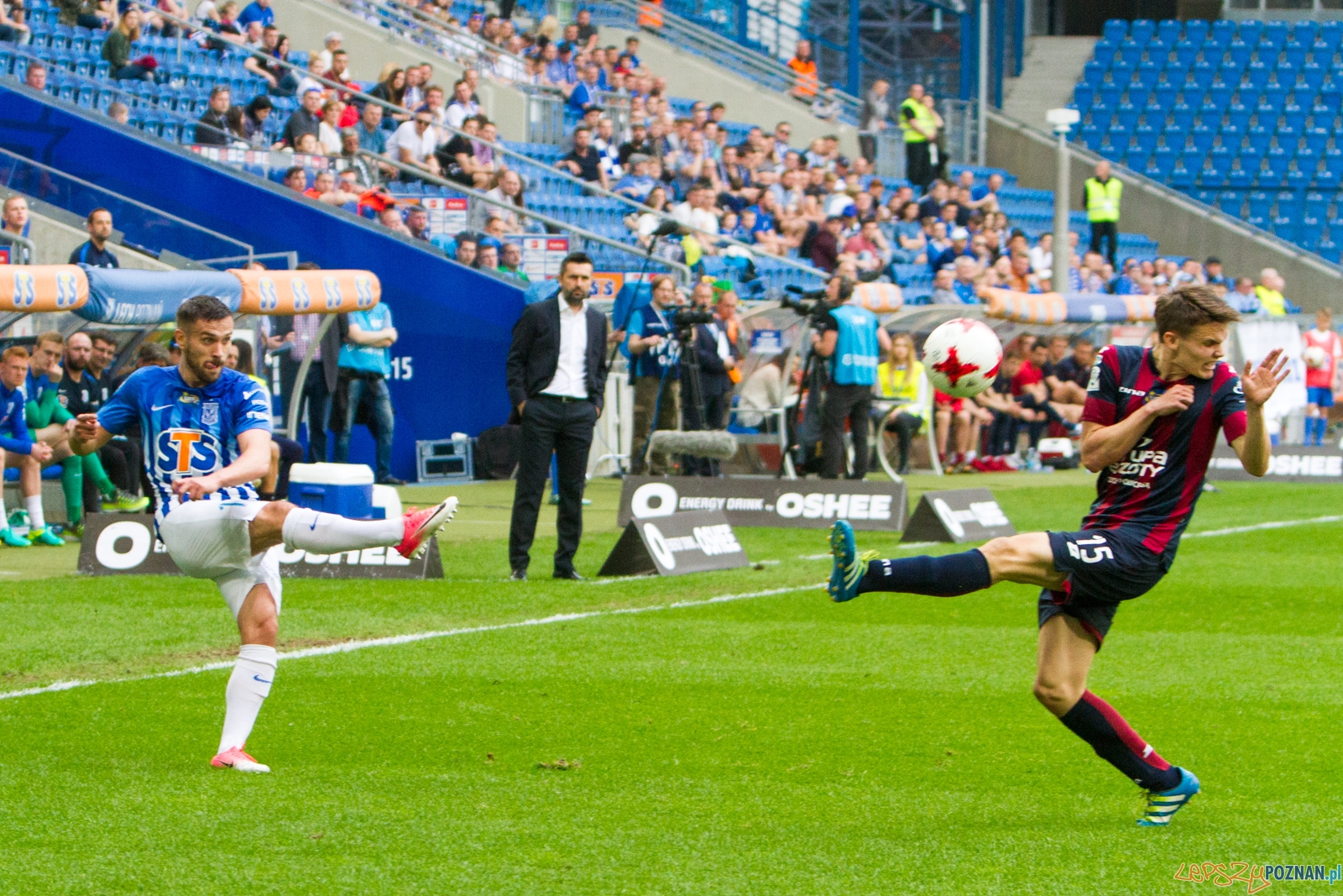 Lech Poznań - Pogoń Szczecin Foto: lepszyPOZNAN.pl / Piotr Rychter Lech Poznań - Pogoń Szczecin Foto: lepszyPOZNAN.pl / Piotr Rychter