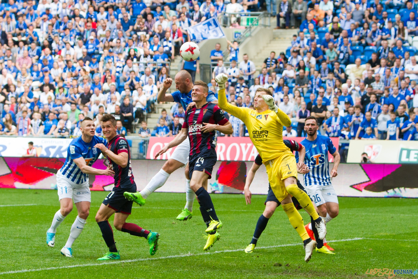Lech Poznań - Pogoń Szczecin Foto: lepszyPOZNAN.pl / Piotr Rychter Lech Poznań - Pogoń Szczecin Foto: lepszyPOZNAN.pl / Piotr Rychter