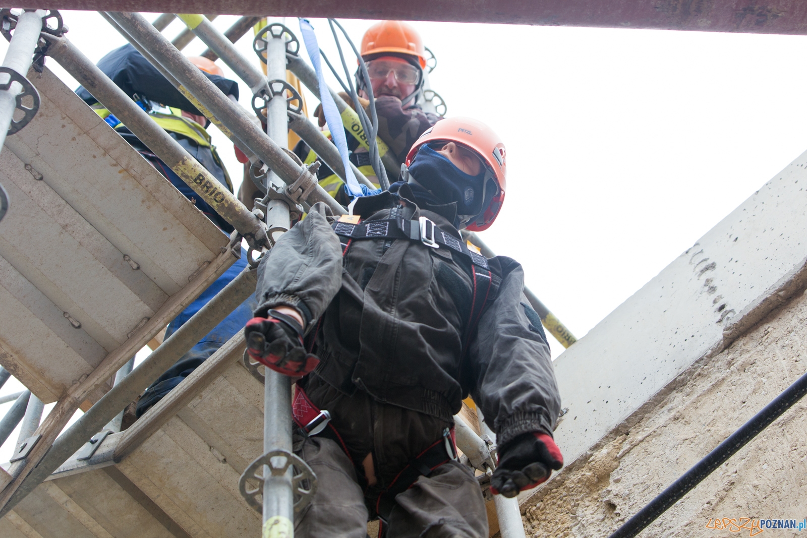 Tydzień bezpieczeństwa - szkolenie na terenie budowy Pixel 3 Foto: lepszyPOZNAN.pl / Piotr Rychter Tydzień bezpieczeństwa - szkolenie na terenie budowy Pixel 3 Foto: lepszyPOZNAN.pl / Piotr Rychter