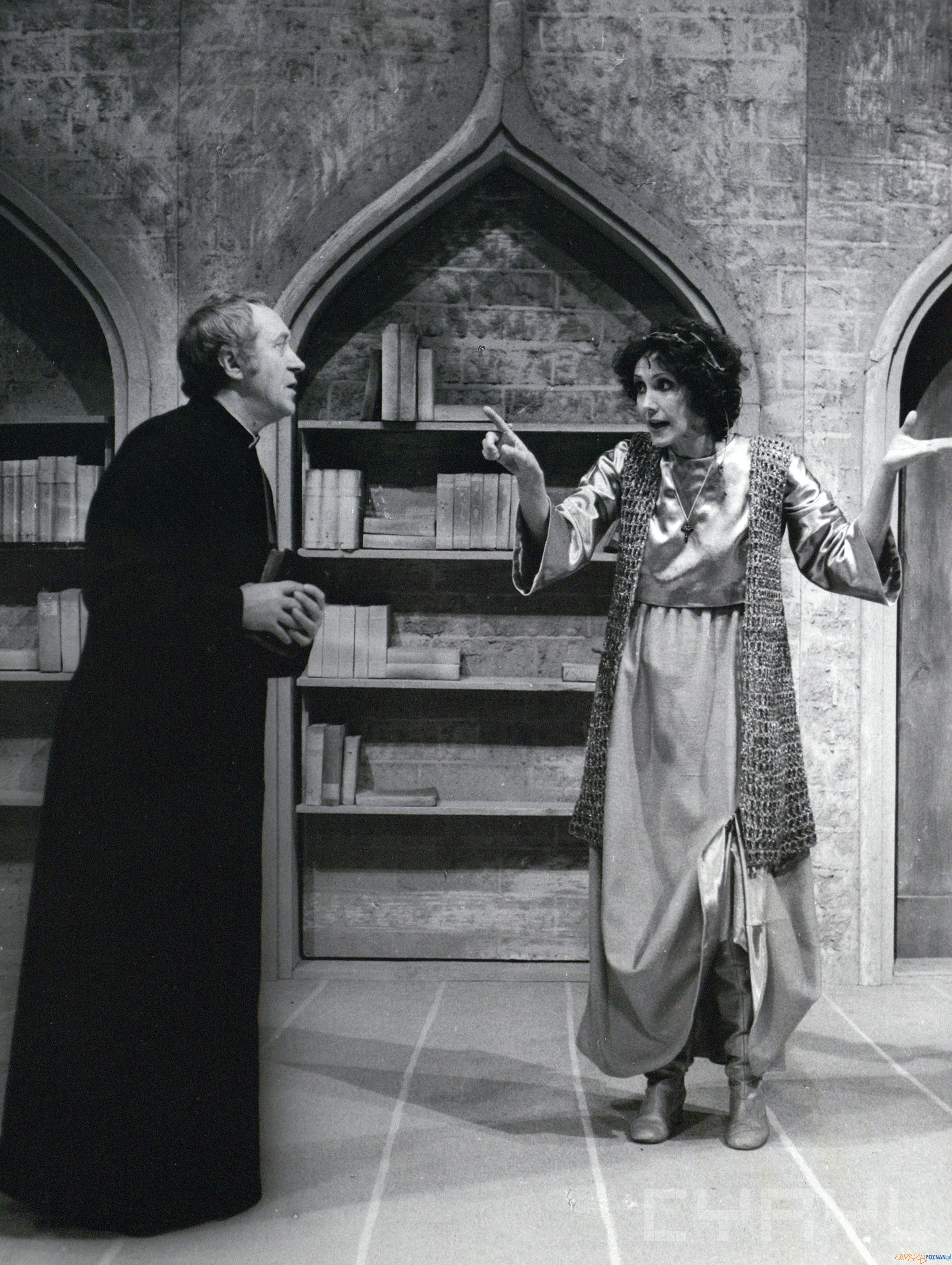 Hanna Stankówna i Józef Jachowicz w spektaklu "Zakładnik" Paula Claudela - Teatr Polski 16.12.1882 Foto: Rafał Jesionowicz / Cyryl Hanna Stankówna i Józef Jachowicz w spektaklu "Zakładnik" Paula Claudela - Teatr Polski 16.12.1882 Foto: Rafał Jesionowicz / Cyryl