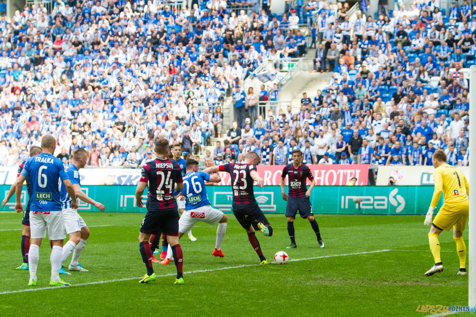 Lech Poznań - Pogoń Szczecin Foto: lepszyPOZNAN.pl / Piotr Rychter Lech Poznań - Pogoń Szczecin Foto: lepszyPOZNAN.pl / Piotr Rychter
