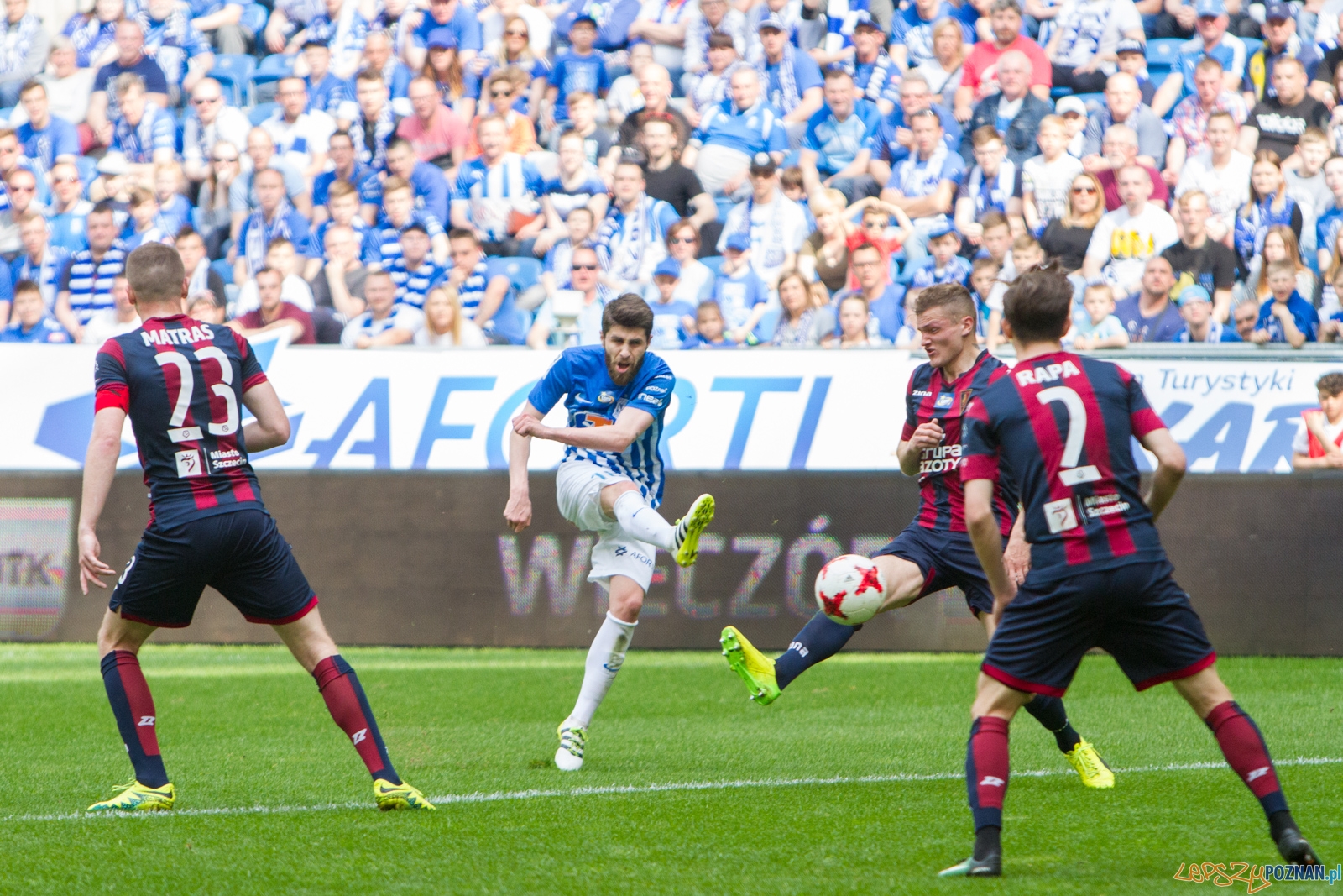 Lech Poznań - Pogoń Szczecin Foto: lepszyPOZNAN.pl / Piotr Rychter Lech Poznań - Pogoń Szczecin Foto: lepszyPOZNAN.pl / Piotr Rychter