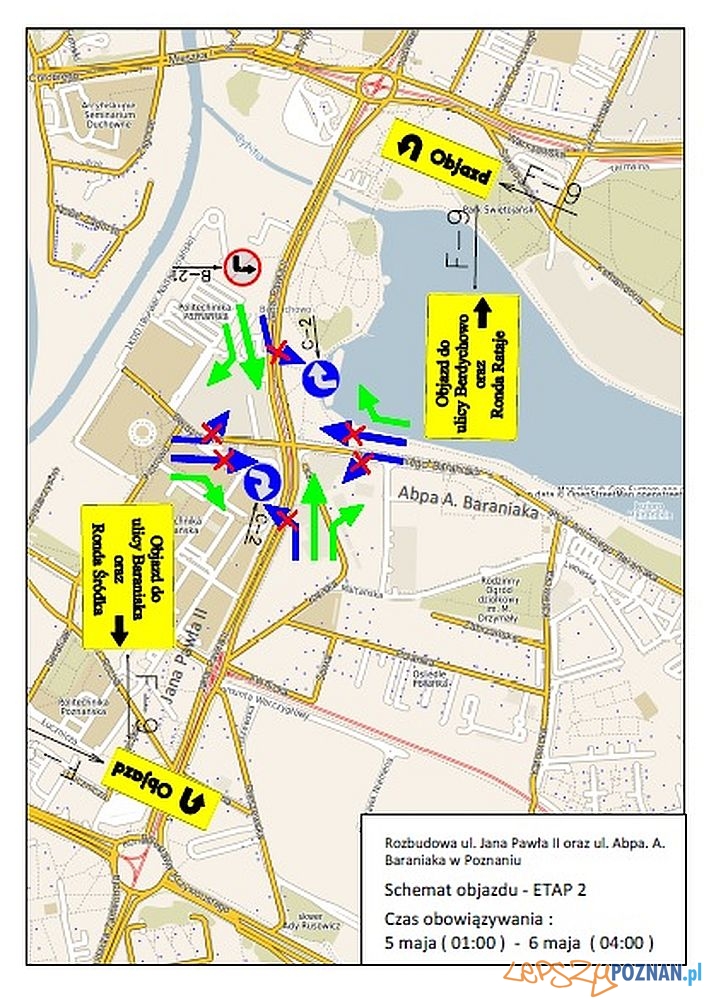 Organizacja ruchu 5 maja Foto: Apsys Organizacja ruchu 5 maja Foto: Apsys