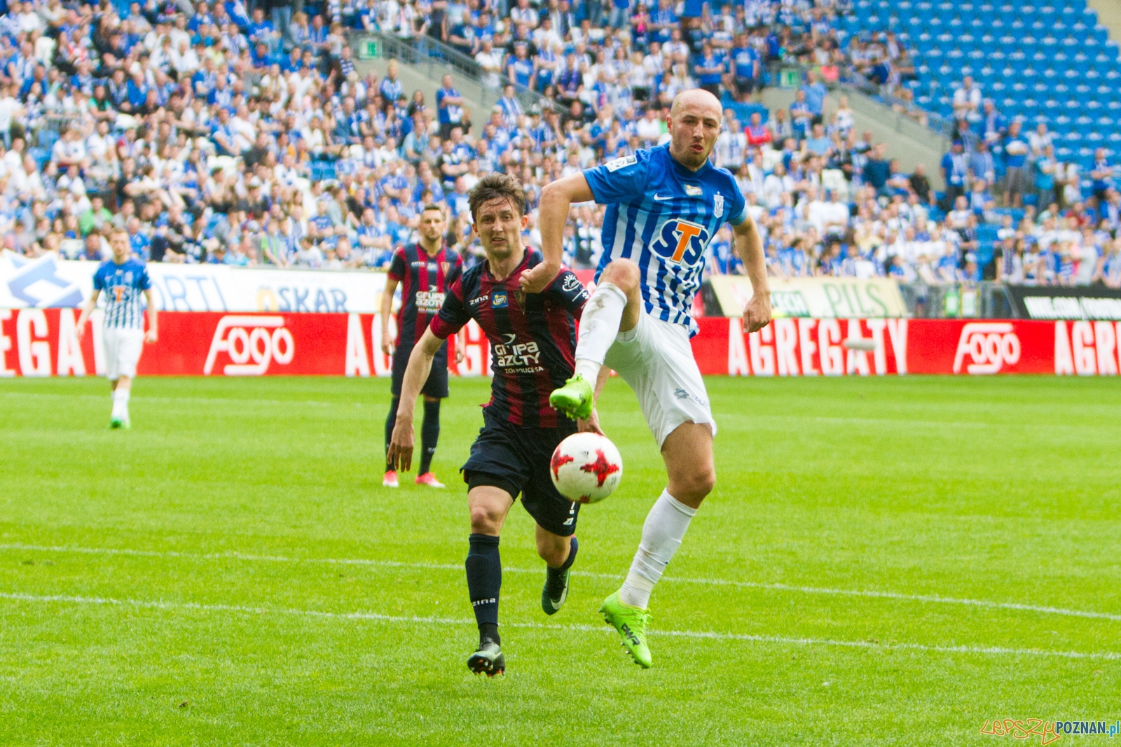 Lech Poznań - Pogoń Szczecin Foto: lepszyPOZNAN.pl / Piotr Rychter Lech Poznań - Pogoń Szczecin Foto: lepszyPOZNAN.pl / Piotr Rychter