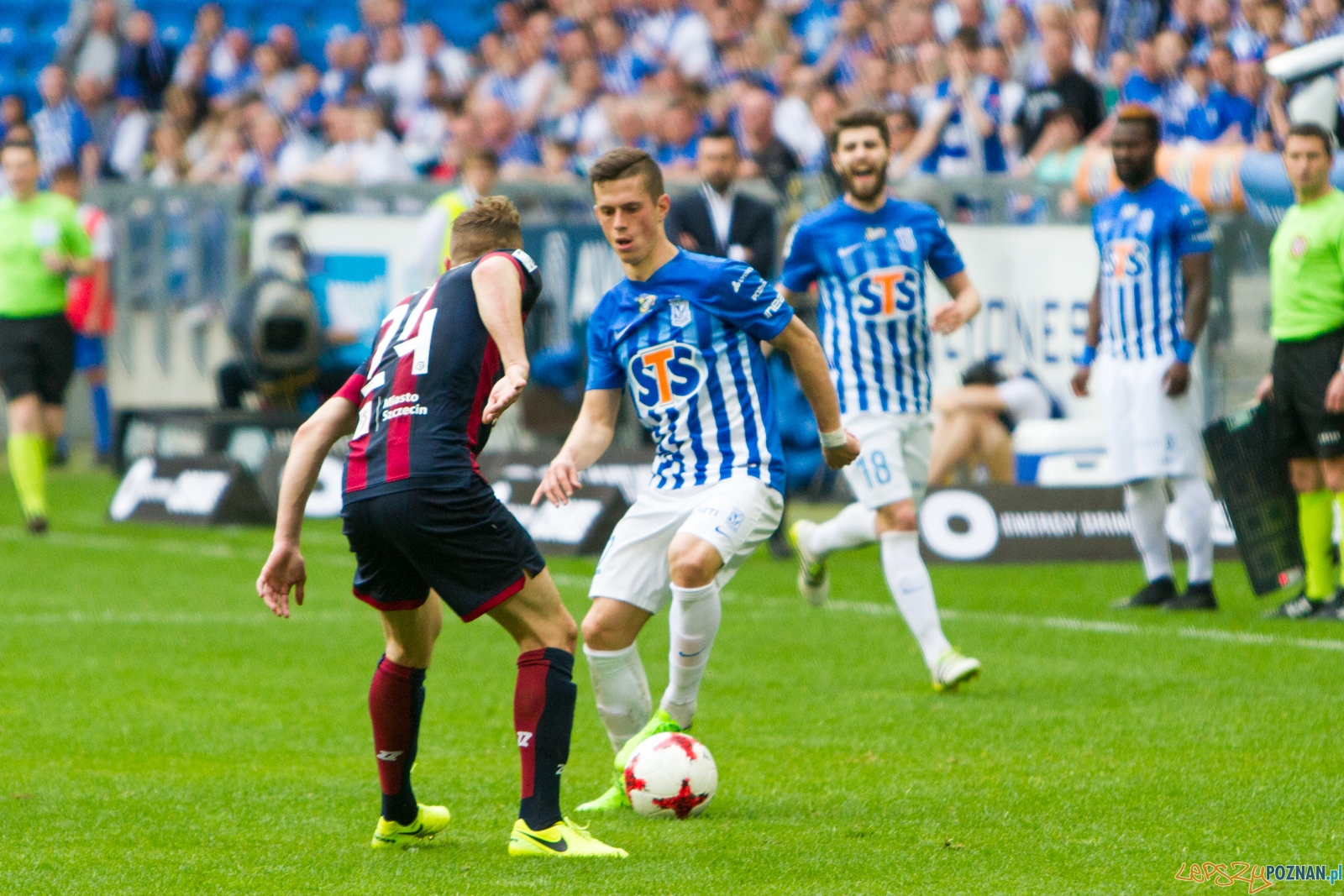Lech Poznań - Pogoń Szczecin Foto: lepszyPOZNAN.pl / Piotr Rychter Lech Poznań - Pogoń Szczecin Foto: lepszyPOZNAN.pl / Piotr Rychter