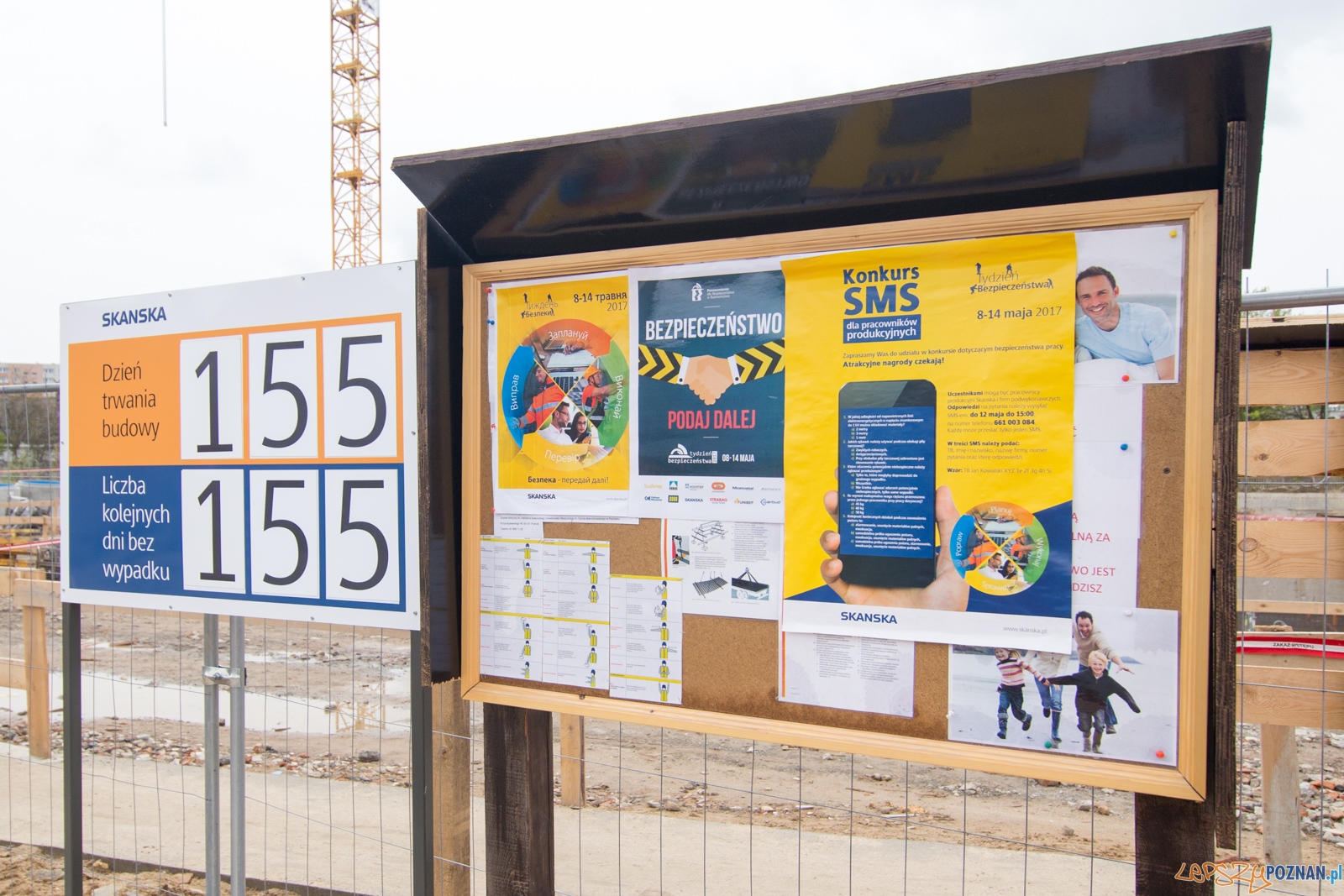 Tydzień bezpieczeństwa - szkolenie na terenie budowy Pixel 3 Foto: lepszyPOZNAN.pl / Piotr Rychter Tydzień bezpieczeństwa - szkolenie na terenie budowy Pixel 3 Foto: lepszyPOZNAN.pl / Piotr Rychter