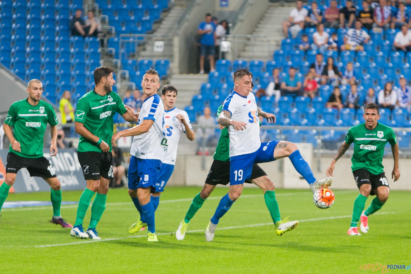 Lech Poznań - FK Pelister Foto: lepszyPOZNAN.pl/Piotr Rychter Lech Poznań - FK Pelister Foto: lepszyPOZNAN.pl/Piotr Rychter