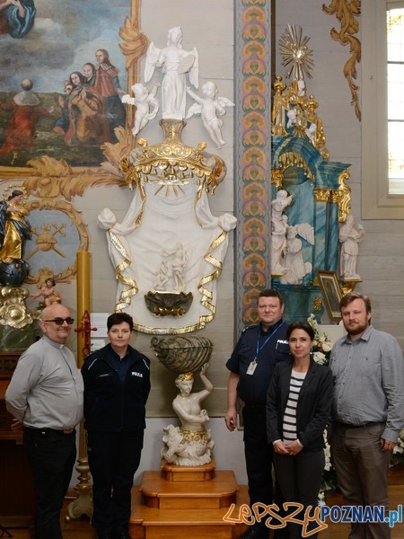 Ochrona cennych zabytków kościelnych Foto: KMP Poznań Ochrona cennych zabytków kościelnych Foto: KMP Poznań