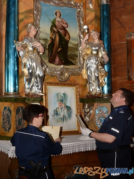 Ochrona cennych zabytków kościelnych Foto: KMP Poznań Ochrona cennych zabytków kościelnych Foto: KMP Poznań