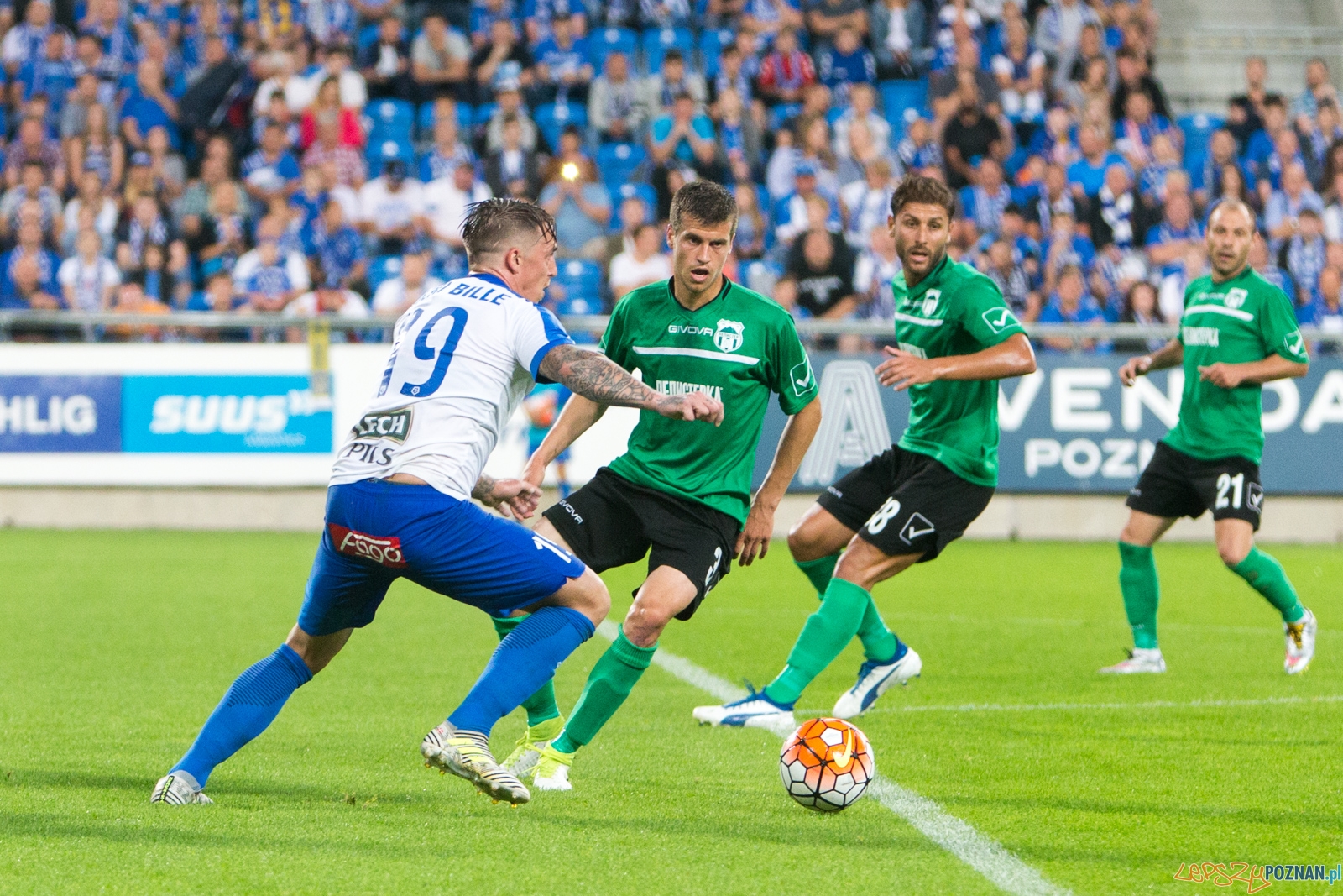 Lech Poznań - FK Pelister Foto: lepszyPOZNAN.pl/Piotr Rychter Lech Poznań - FK Pelister Foto: lepszyPOZNAN.pl/Piotr Rychter