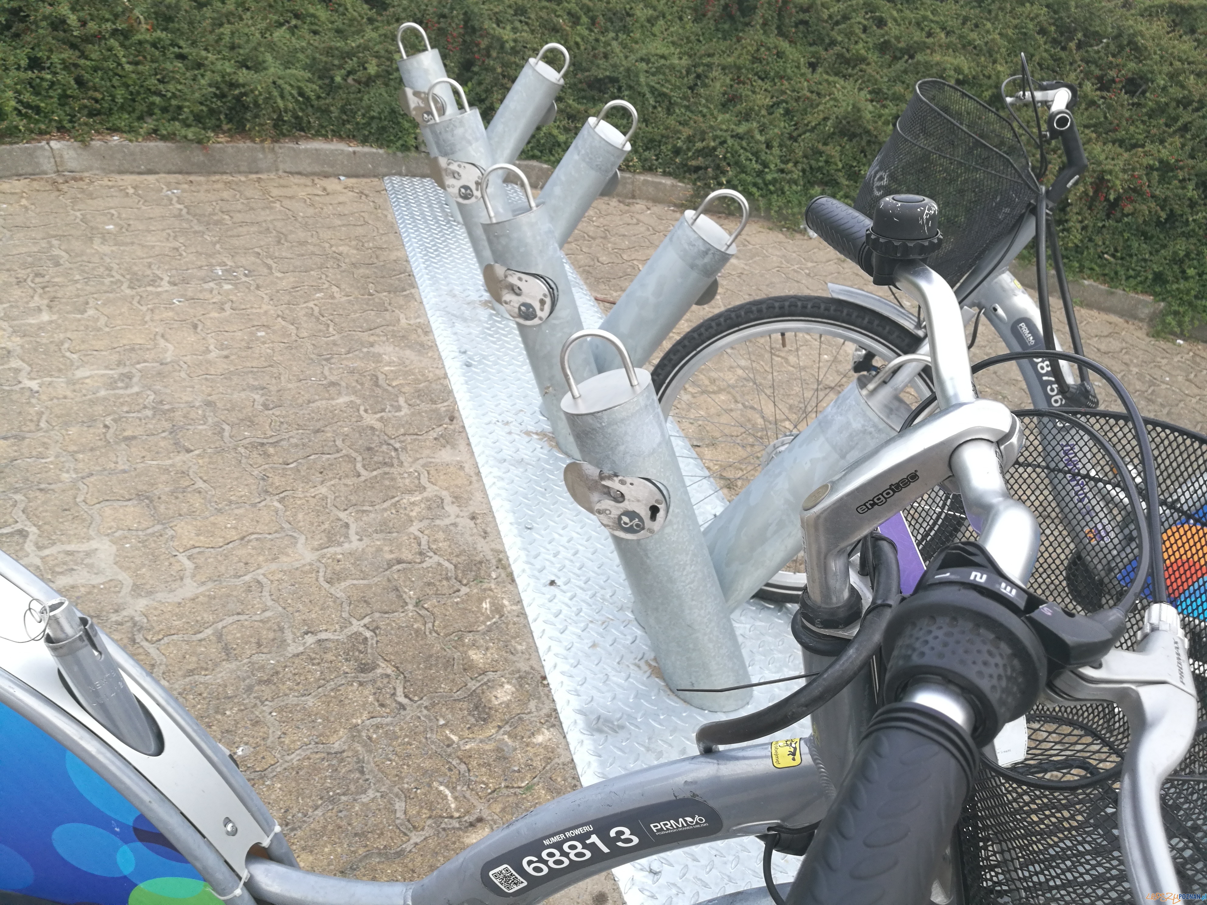 Uszkodzone rowery miejskie Foto: Marcin Uszkodzone rowery miejskie Foto: Marcin