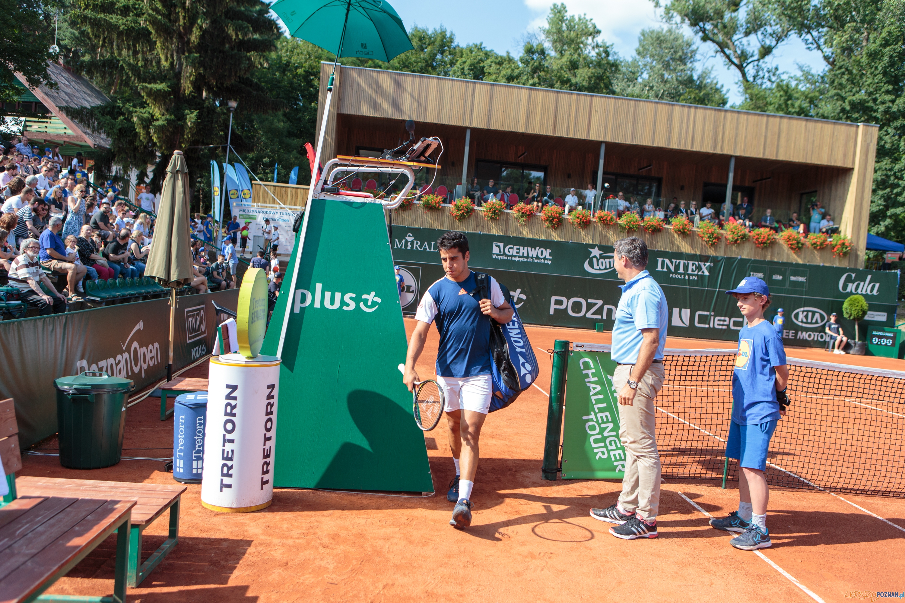 Jaume Munar (ESP) vs Jerzy Janowicz (POL) - Poznań Open 2017 - Foto: Pawel Rychter Jaume Munar (ESP) vs Jerzy Janowicz (POL) - Poznań Open 2017 - Foto: Pawel Rychter