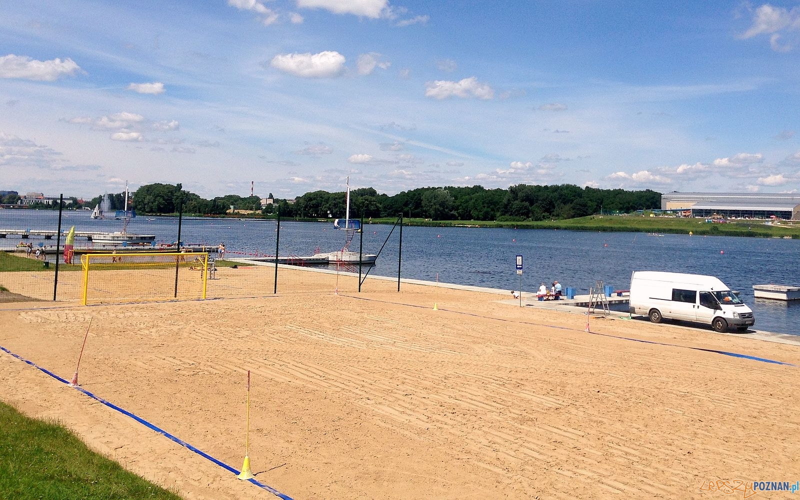 Malta - nowe boiska na plaży Foto: POSiR Malta - nowe boiska na plaży Foto: POSiR