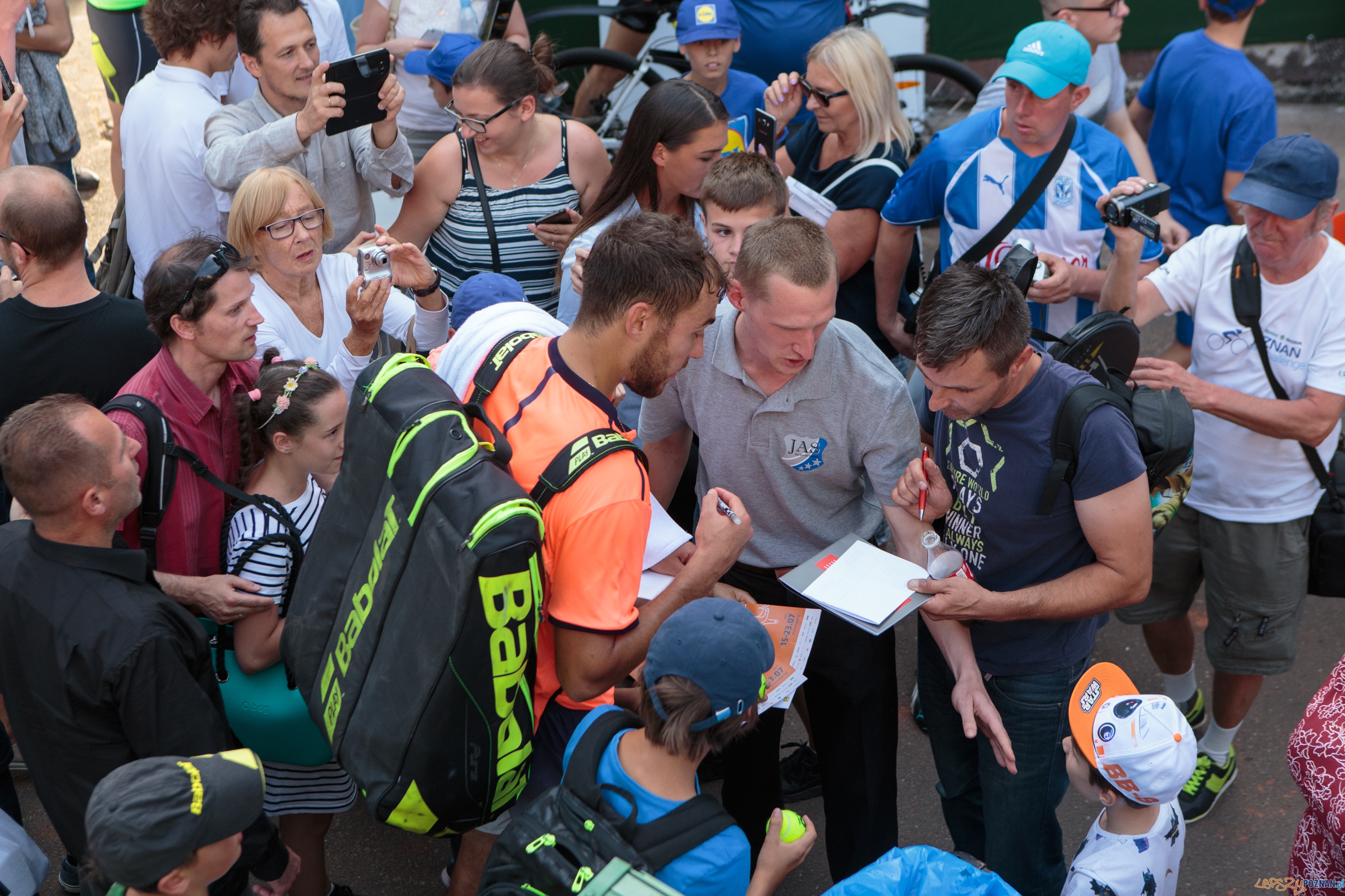 Jaume Munar (ESP) vs Jerzy Janowicz (POL) - Poznań Open 2017 - Foto: Pawel Rychter Jaume Munar (ESP) vs Jerzy Janowicz (POL) - Poznań Open 2017 - Foto: Pawel Rychter