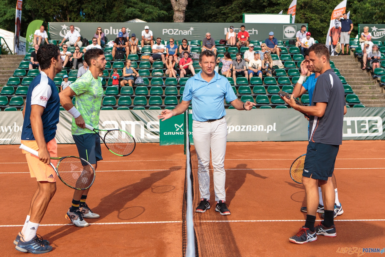 Tomasz Bednarek (POL) - Goncalo Oliveira (POR) vs Guido Andreozz Foto: Pawel Rychter Tomasz Bednarek (POL) - Goncalo Oliveira (POR) vs Guido Andreozz Foto: Pawel Rychter