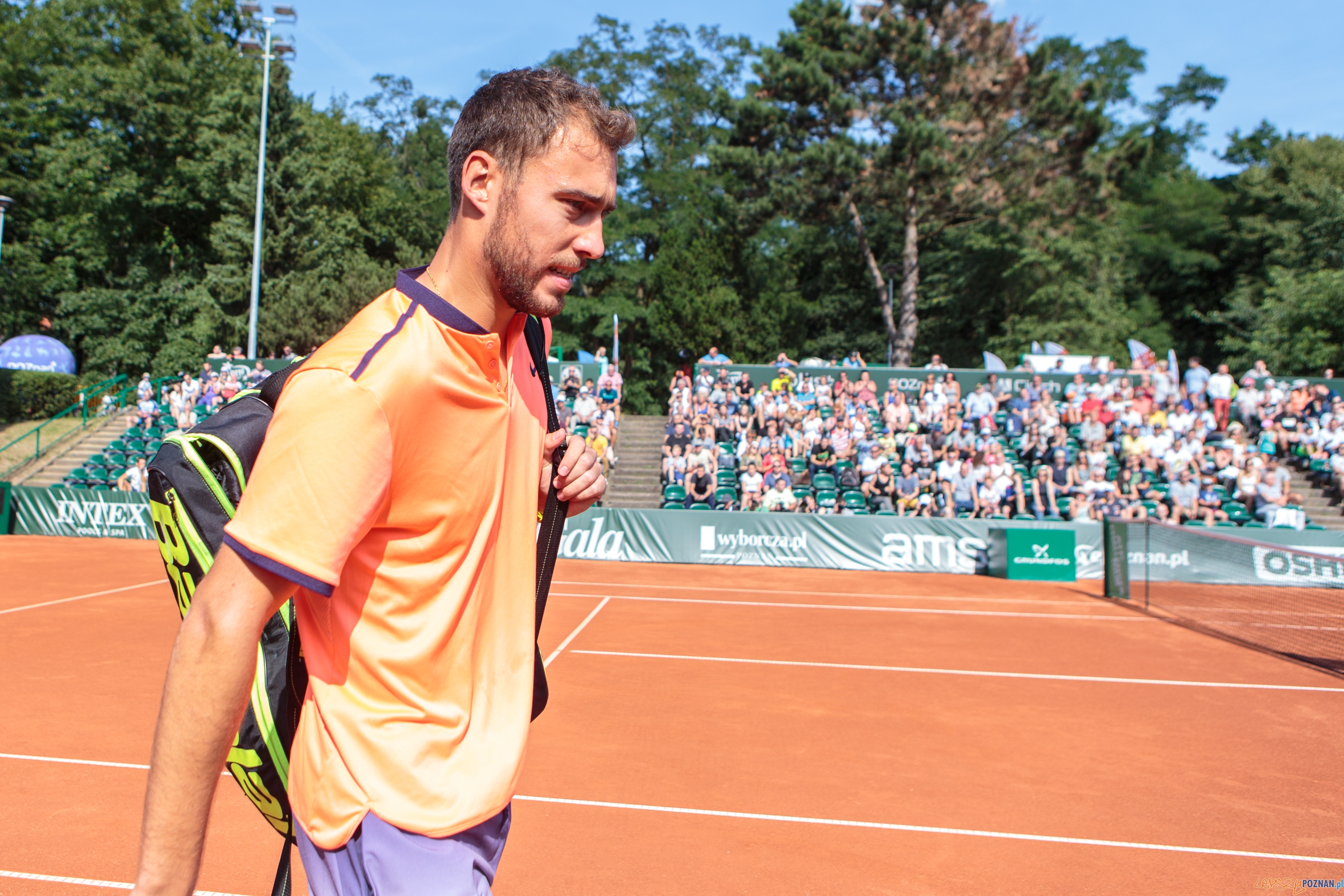 Jaume Munar (ESP) vs Jerzy Janowicz (POL) - Poznań Open 2017 - Foto: Pawel Rychter Jaume Munar (ESP) vs Jerzy Janowicz (POL) - Poznań Open 2017 - Foto: Pawel Rychter