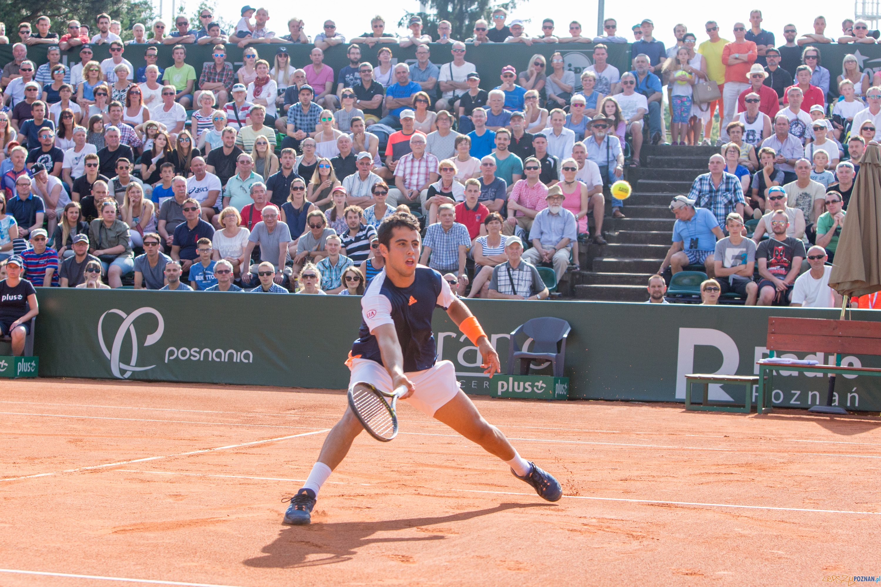 Jaume Munar (ESP) vs Jerzy Janowicz (POL) Foto: lepszyPOZNAN.pl/Piotr Rychter Jaume Munar (ESP) vs Jerzy Janowicz (POL) Foto: lepszyPOZNAN.pl/Piotr Rychter