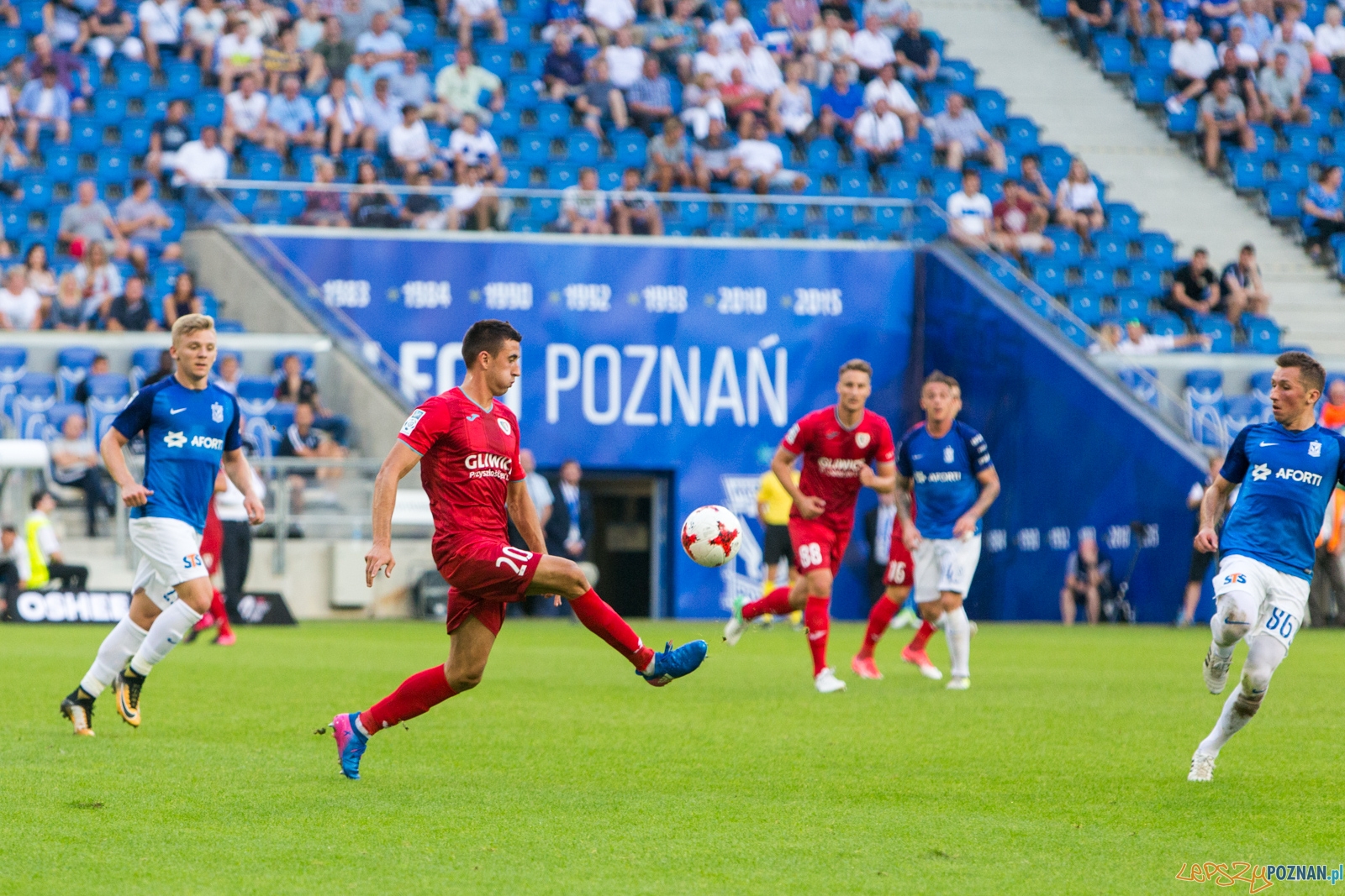 Lech Poznań - Piast Gliwice Foto: lepszyPOZNAN.pl/Piotr Rychter Lech Poznań - Piast Gliwice Foto: lepszyPOZNAN.pl/Piotr Rychter